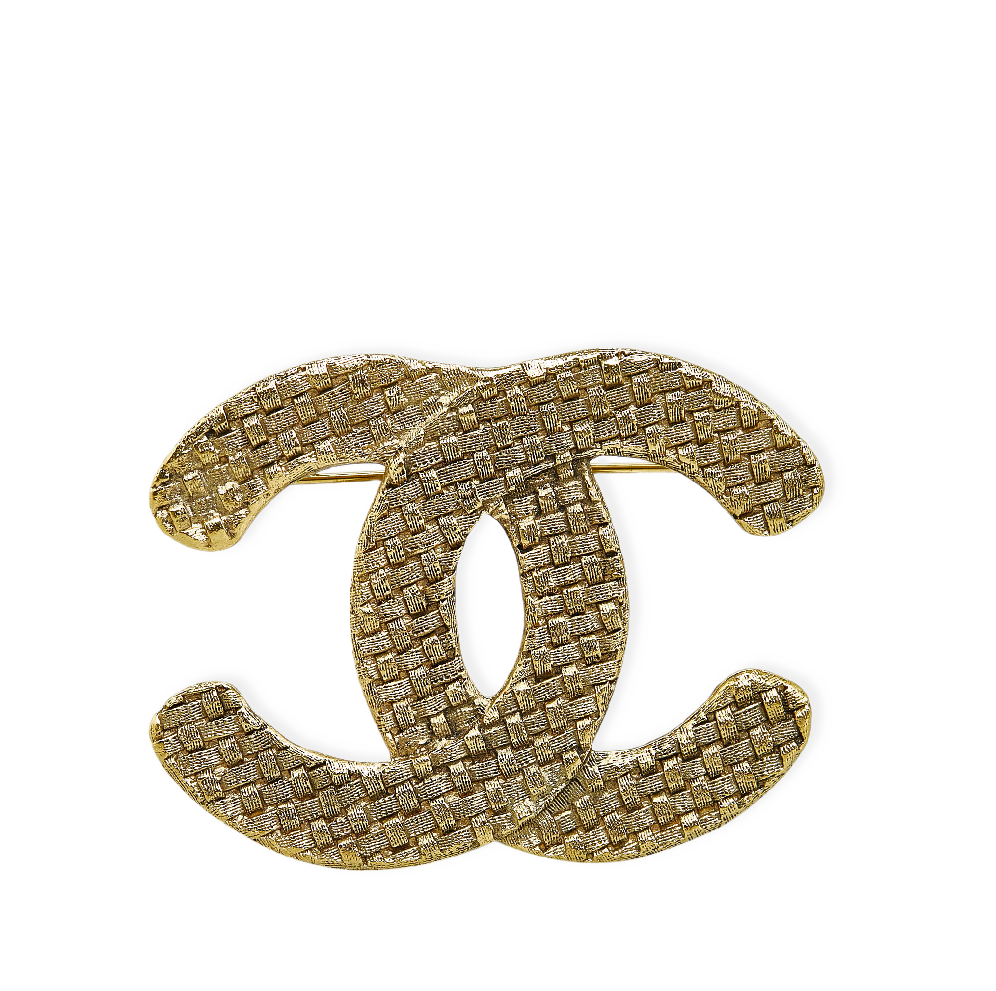 Chanel Cc Brooch från Luxclusif
