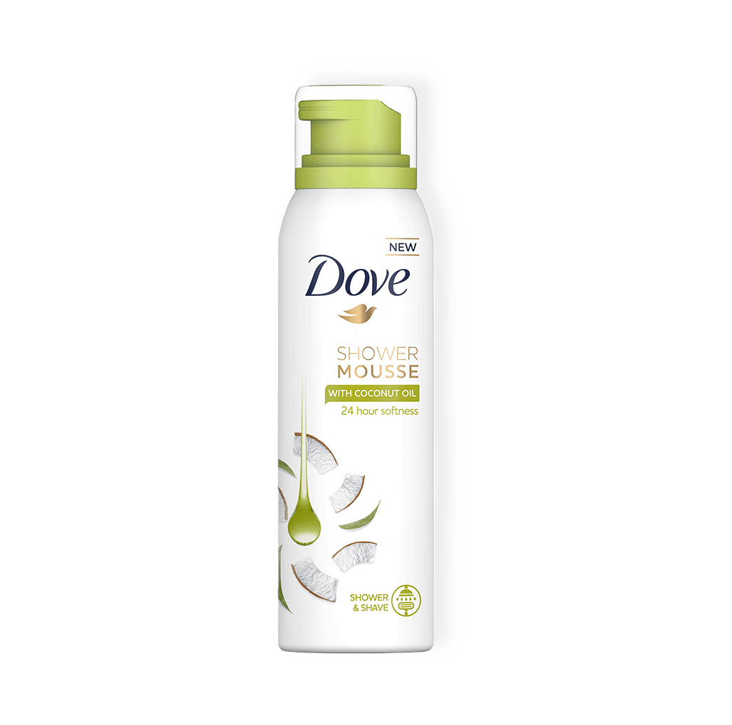 Shower Mousse Coconut Oil från Dove