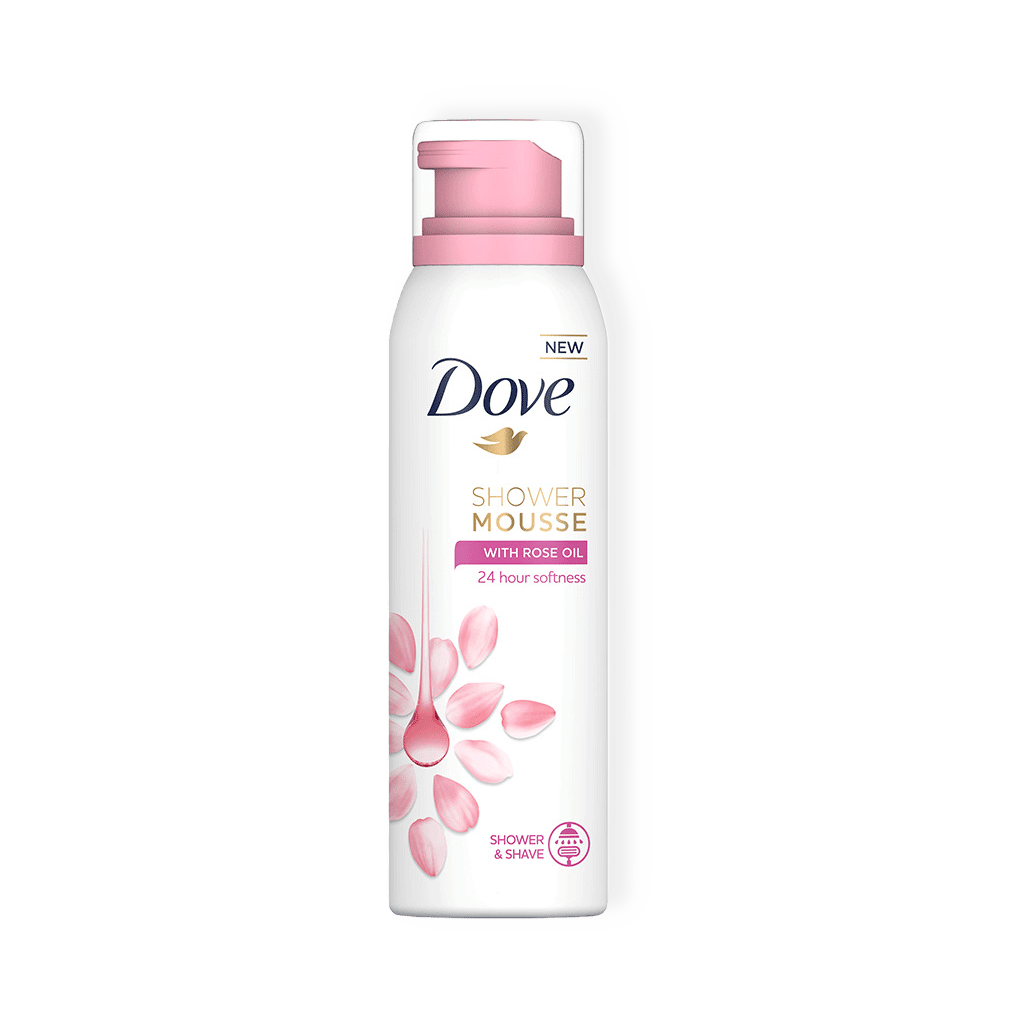 Shower Mousse Rose Oil från Dove