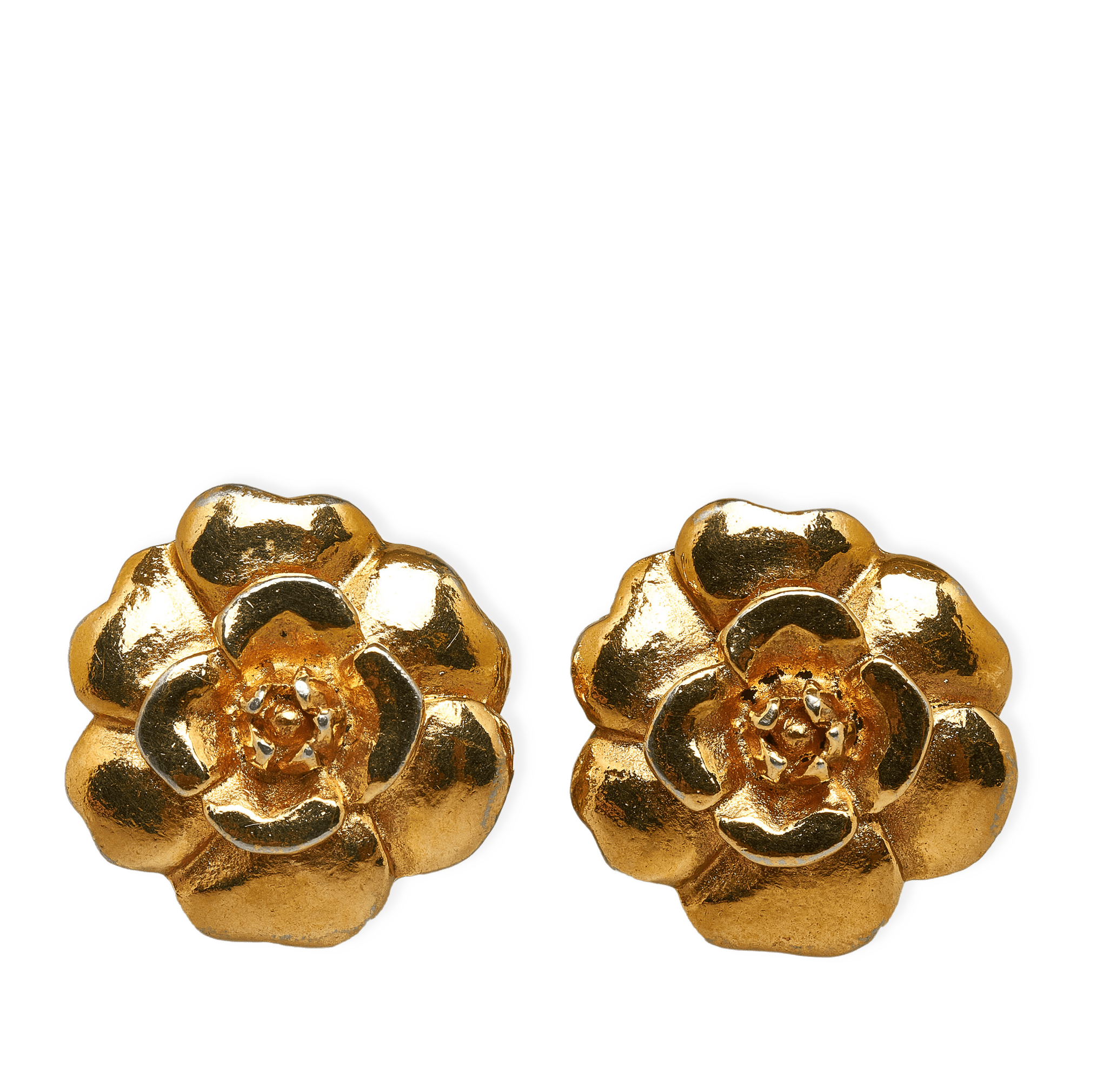 Chanel Camellia Clip-on Earrings från Luxclusif