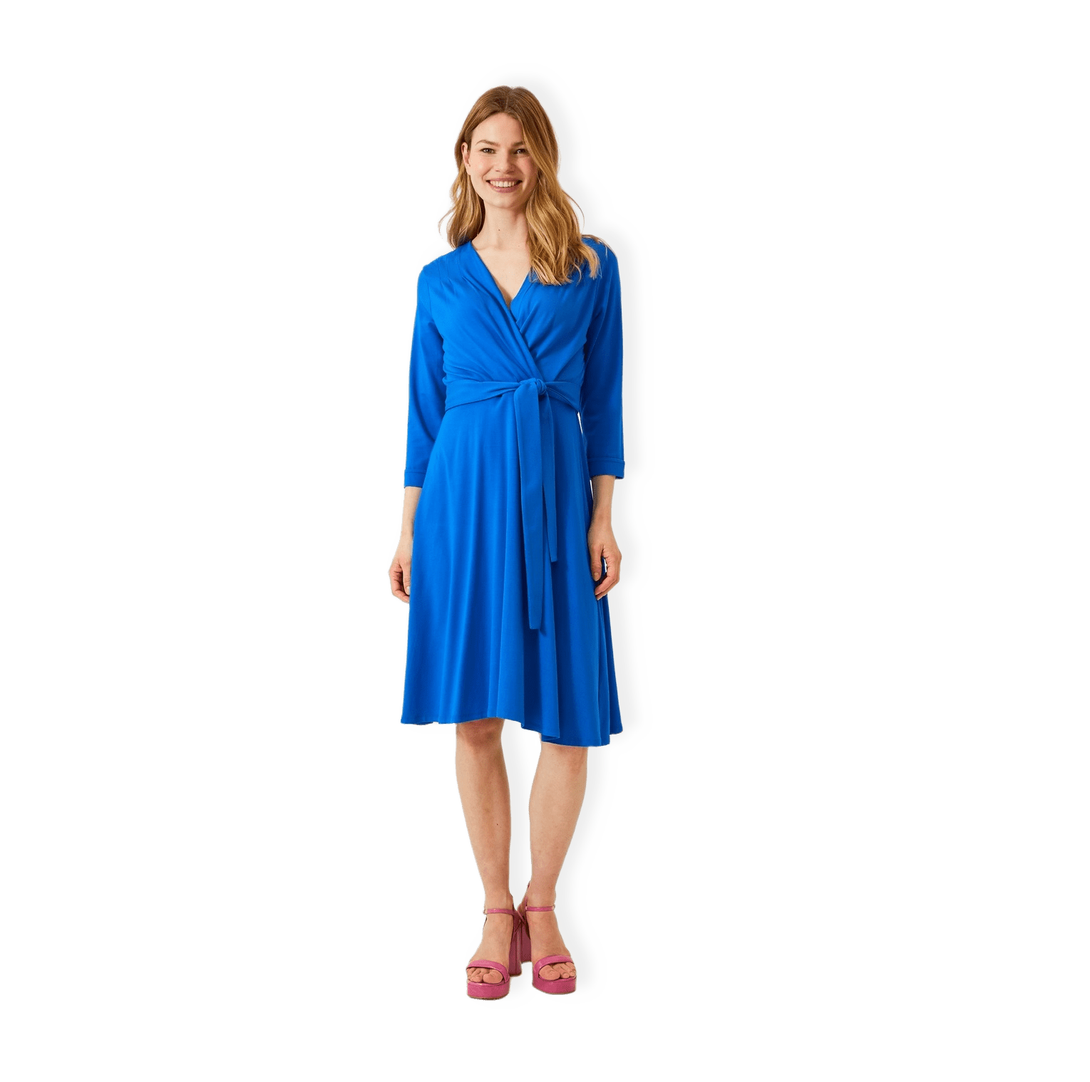 - Kate Dress Blue från Jumperfabriken