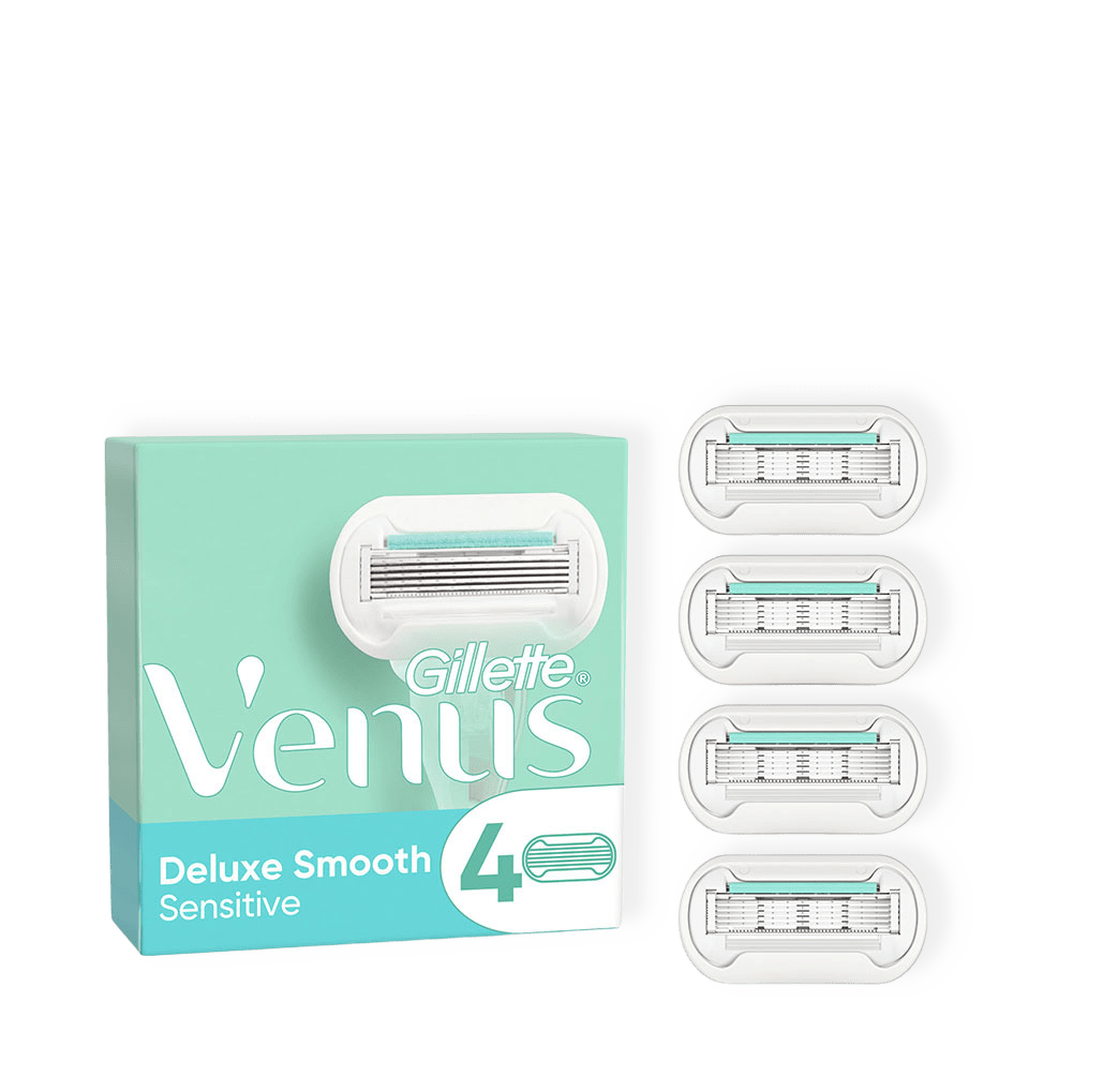 Deluxe Smooth Sensitive Rakblad, 4st från Venus