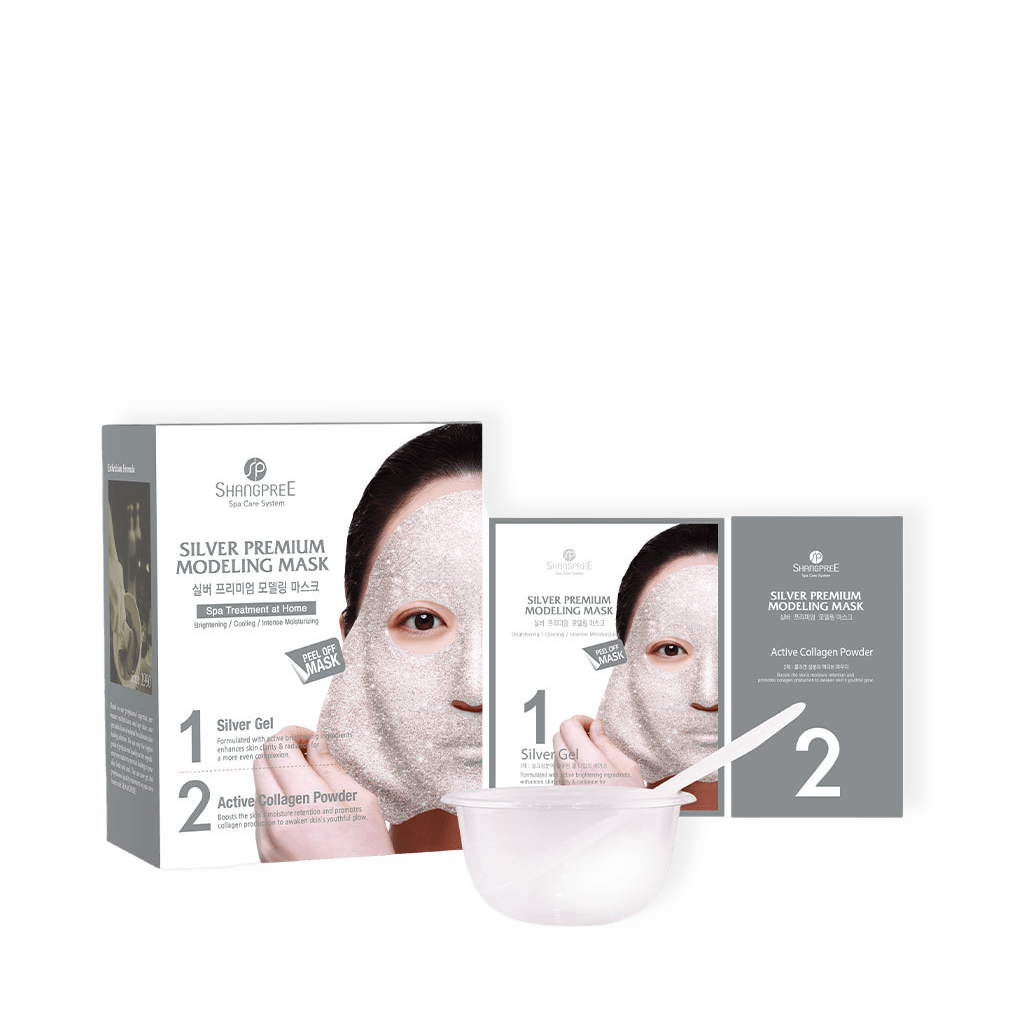 Silver Premium Modeling Mask (Inclu. Bowl & Spatula) från Shangpree