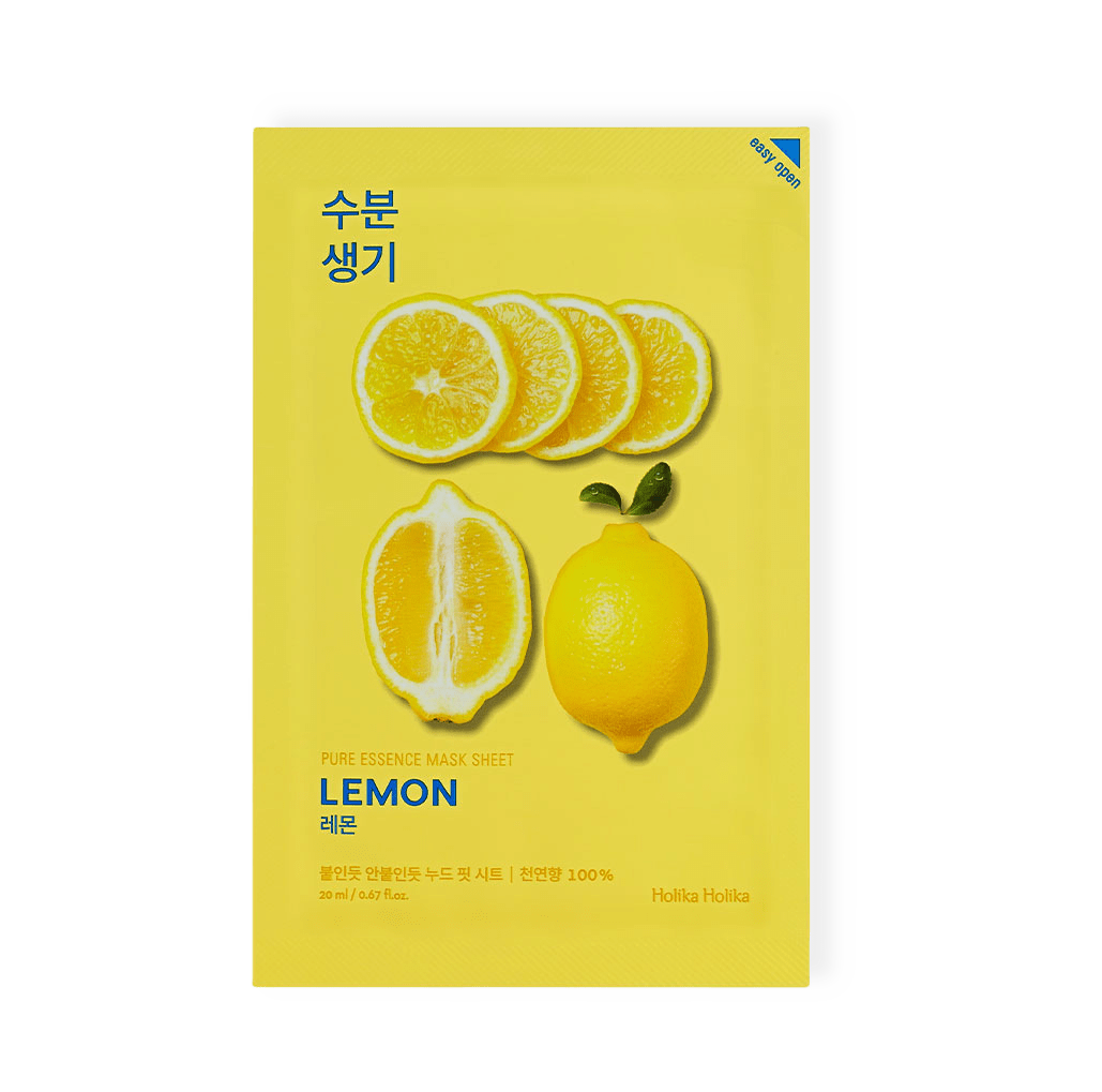 Pure Essence Mask Sheet - Lemon från Holika Holika