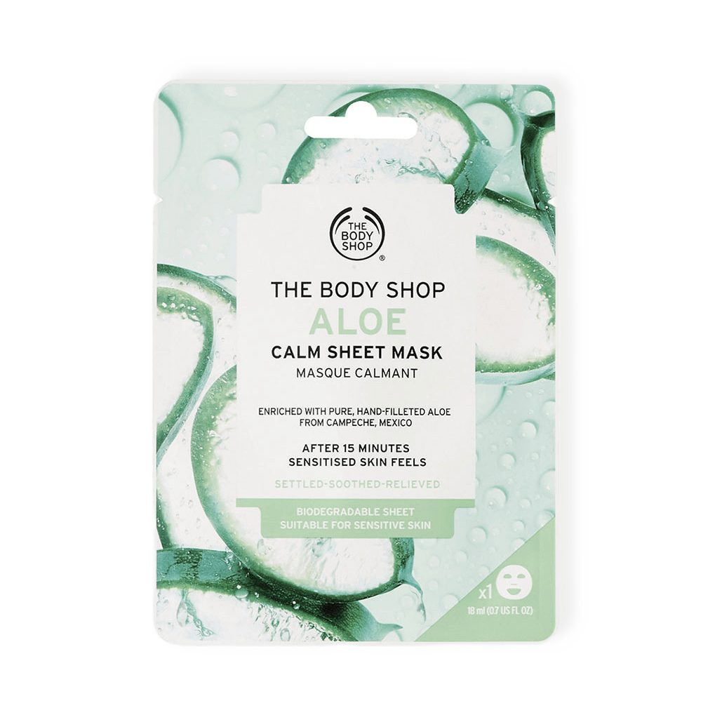 Aloe Calm Hydration Sheet Mask från The Body Shop