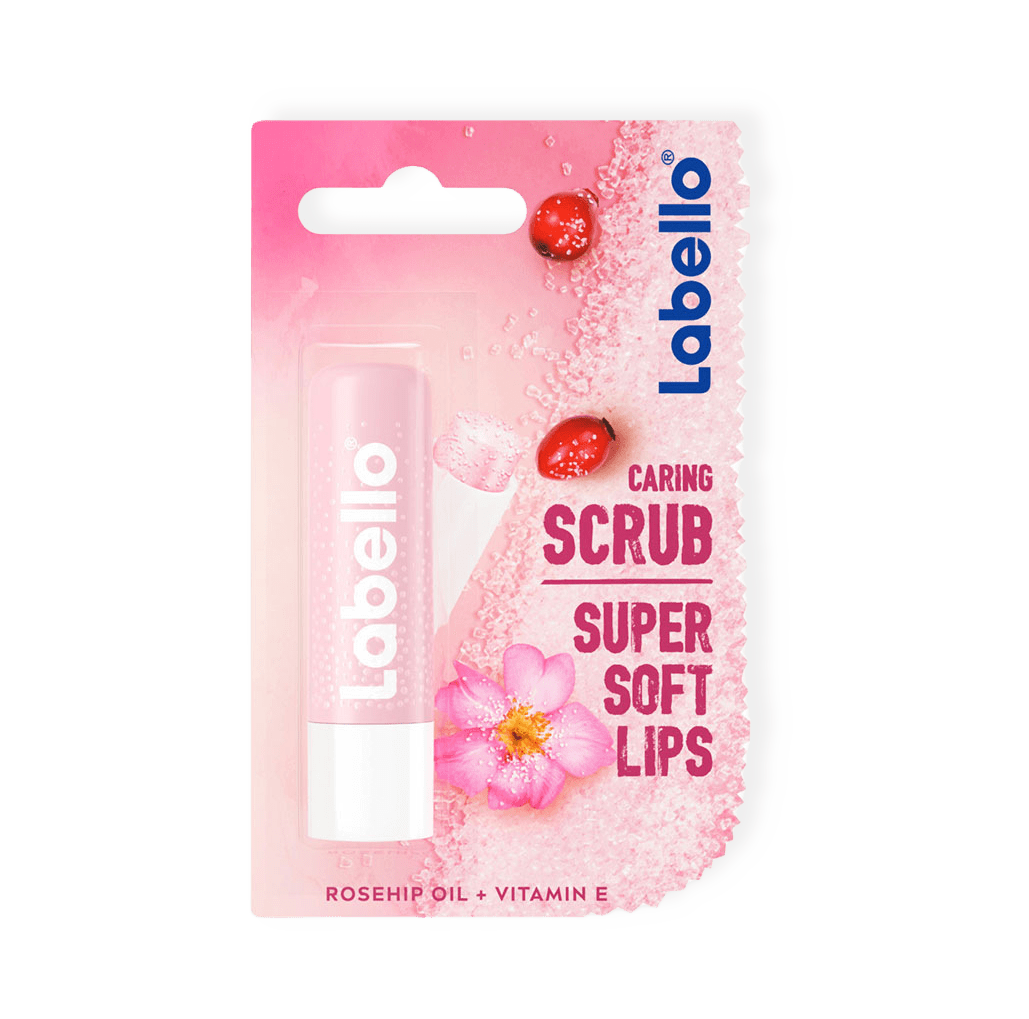 Läppbalsam Rosehip Oil Caring Lip Scrub 1-p från Labello