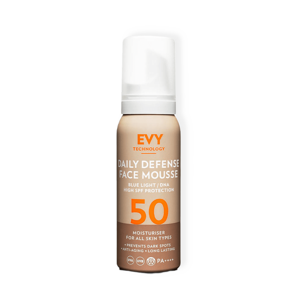Daily Defence Face Mousse SPF50 från EVY Technology
