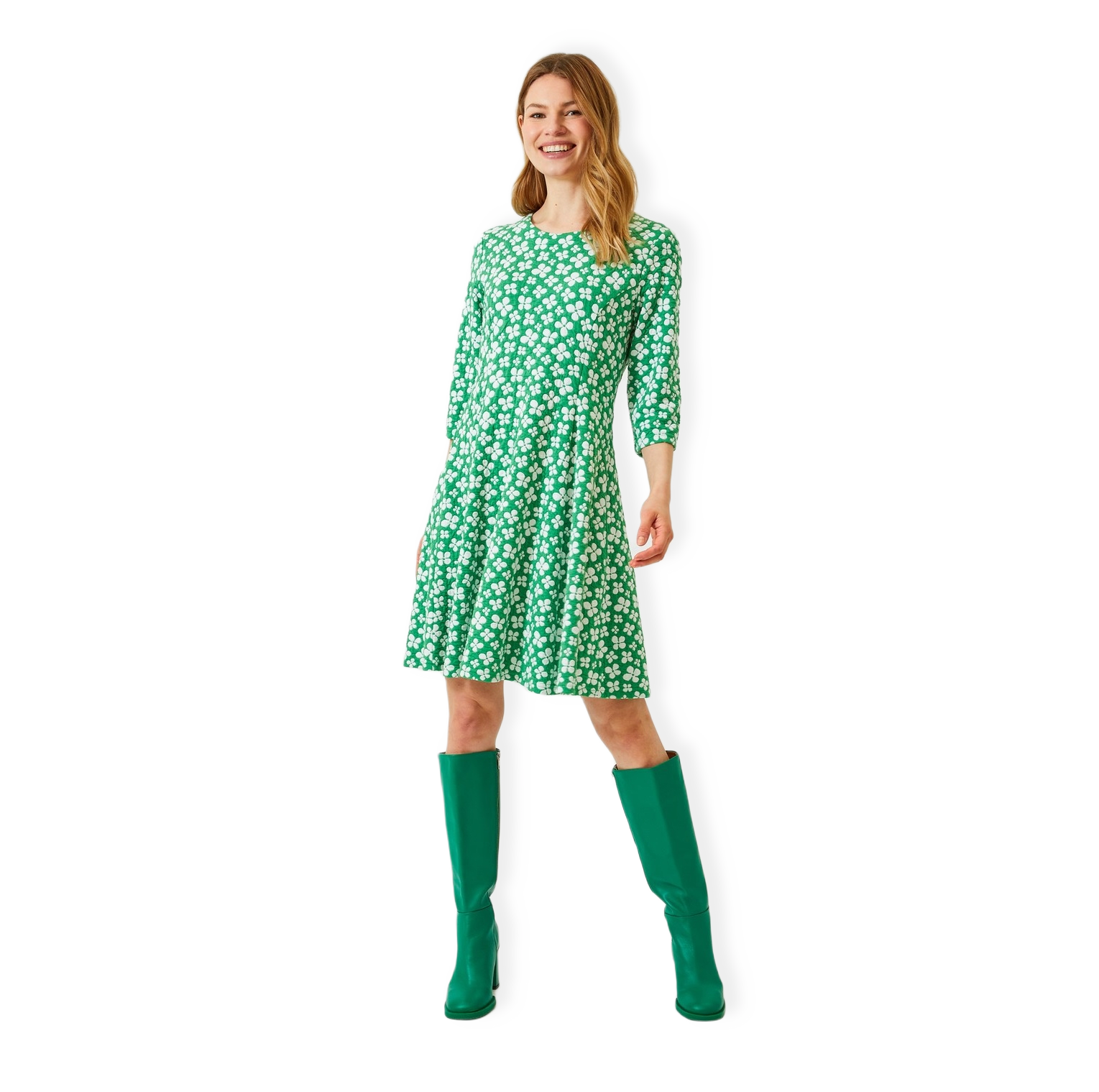 - Desi Dress Green från Jumperfabriken
