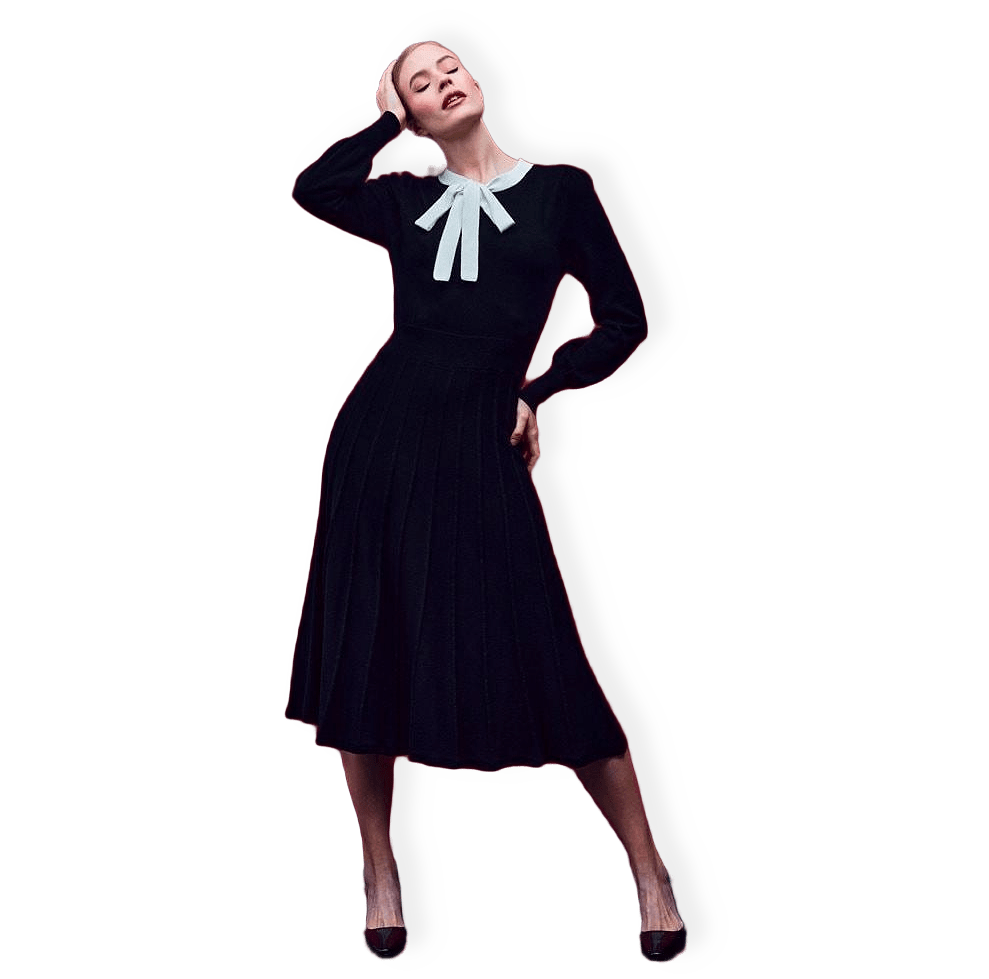 - Valerie Dress Black från Jumperfabriken
