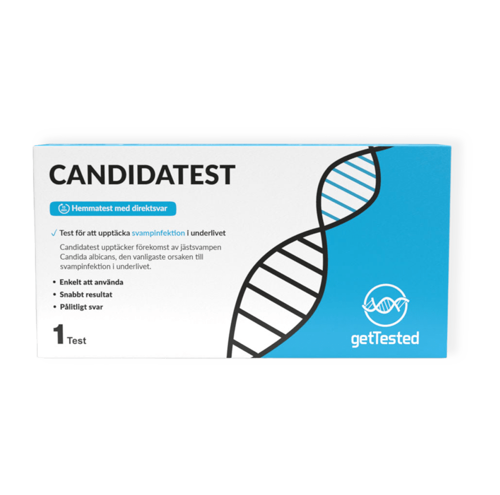 Candida albicans test från getTested