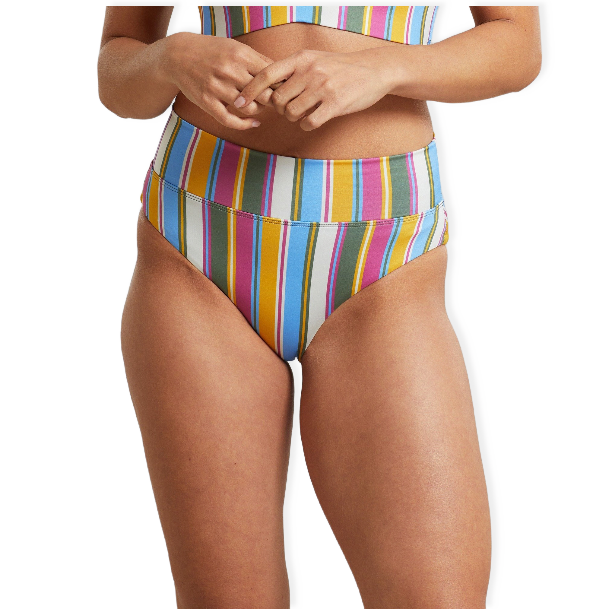 Bikini Pants Slite Club Stripe Multi Color från Dedicated