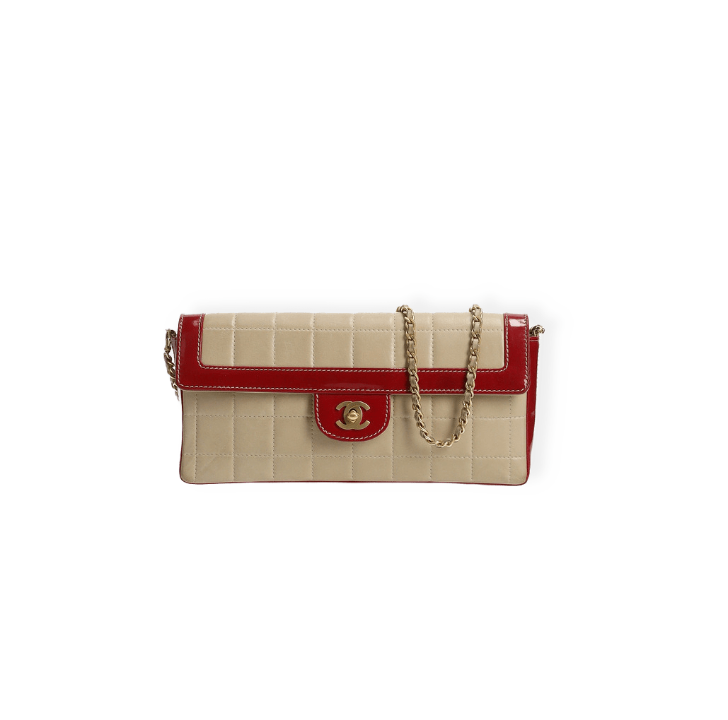Chanel East West Chocolate Bar Bag från A Retro Tale