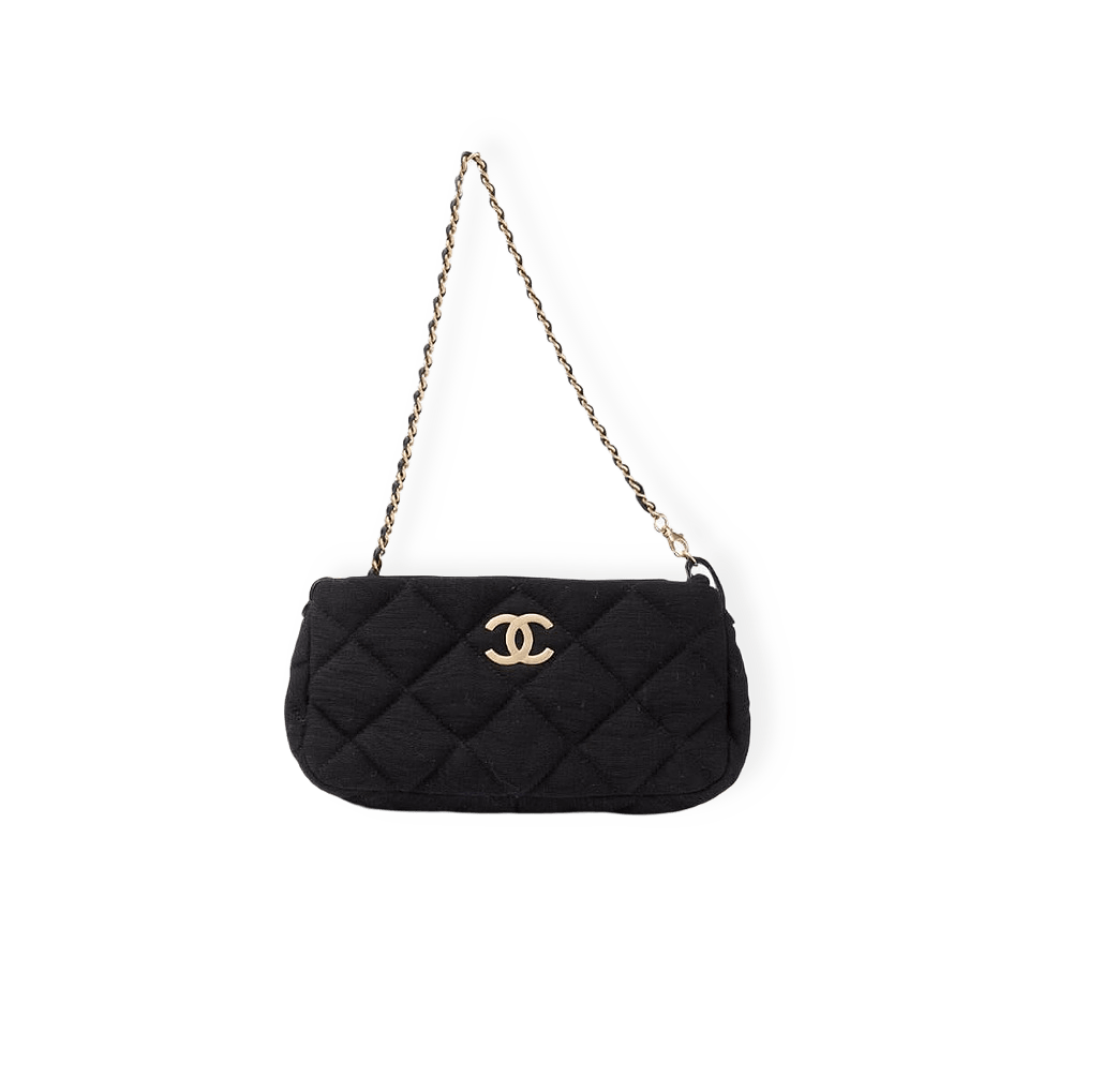 Chanel Jersey Cc Shoulder Bag från A Retro Tale