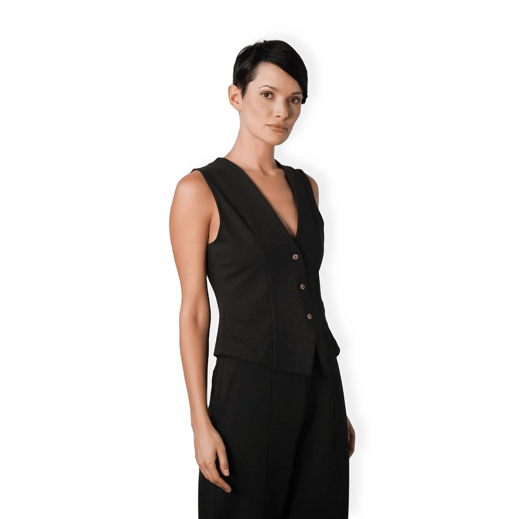 Ella Vest - Black från Residus