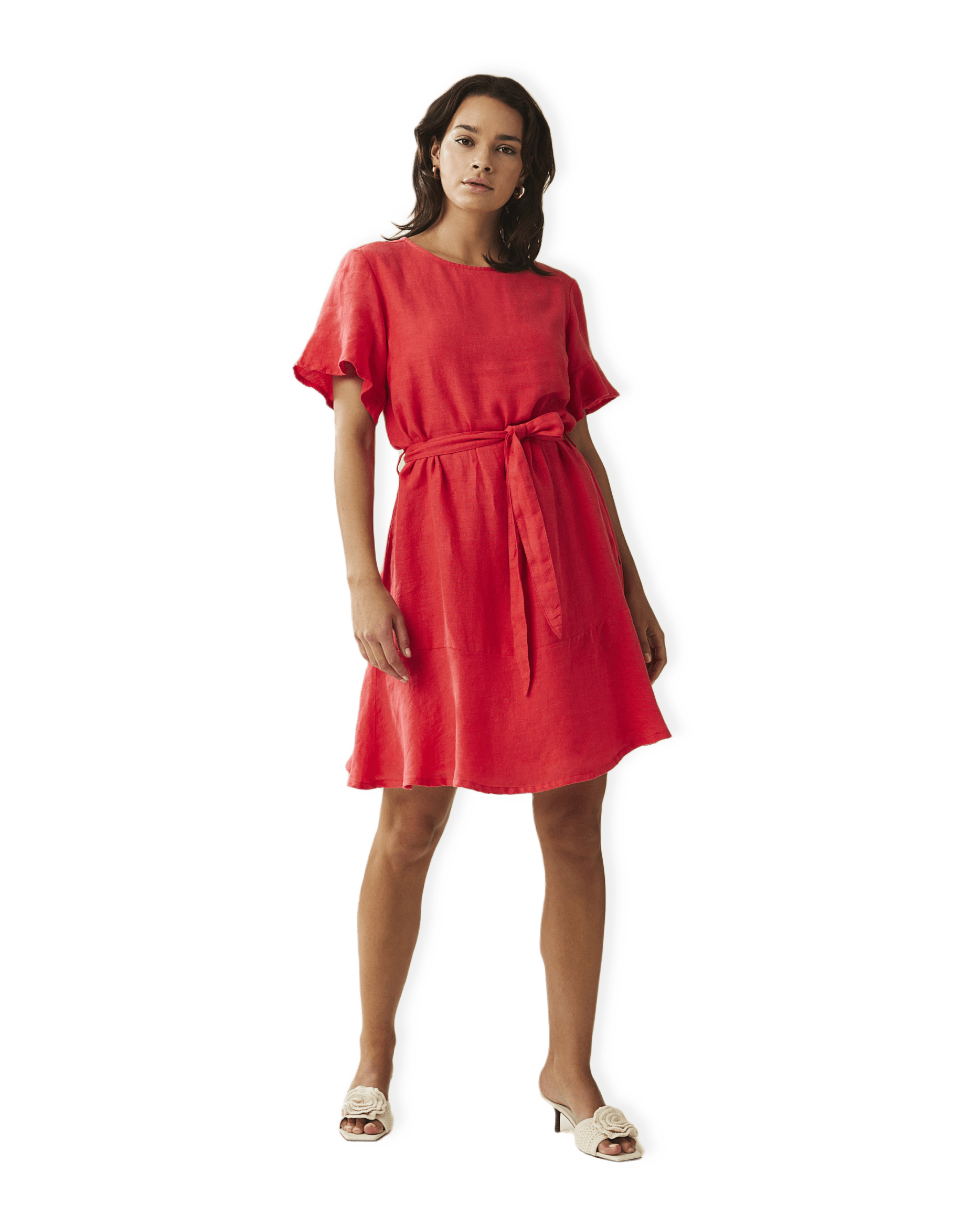 Meghan Linen Dress från Lexington