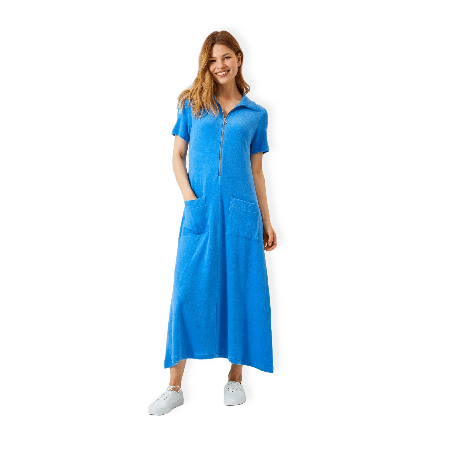 - Alva Dress Blue från Jumperfabriken