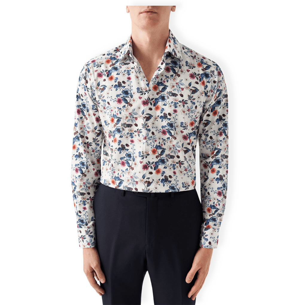 Contemporary Fit Signature Twill-skjorta från Eton