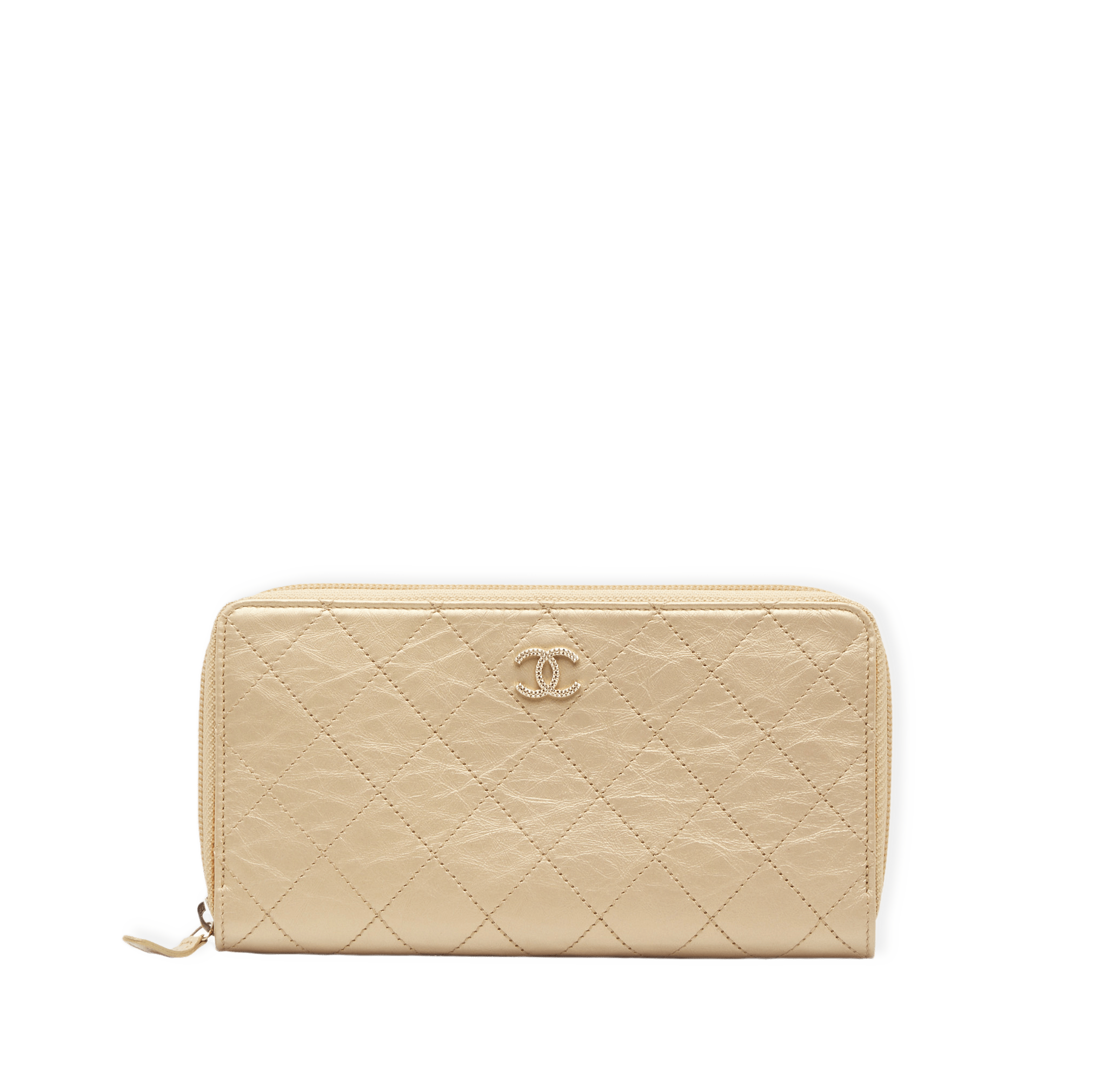 Chanel Cc Zip Around Wallet från Luxclusif