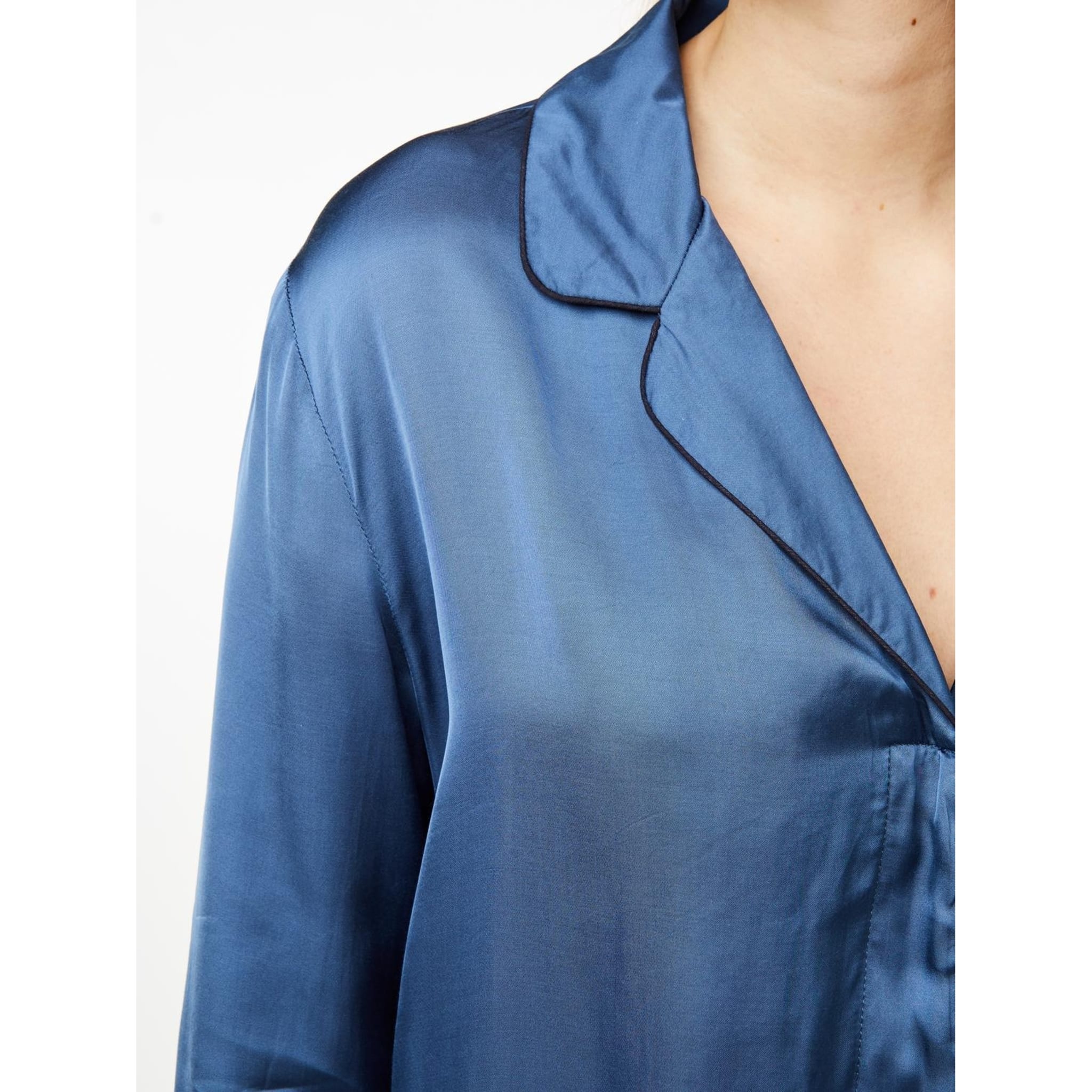 Josephine Pajamas Shirt, ensign blue