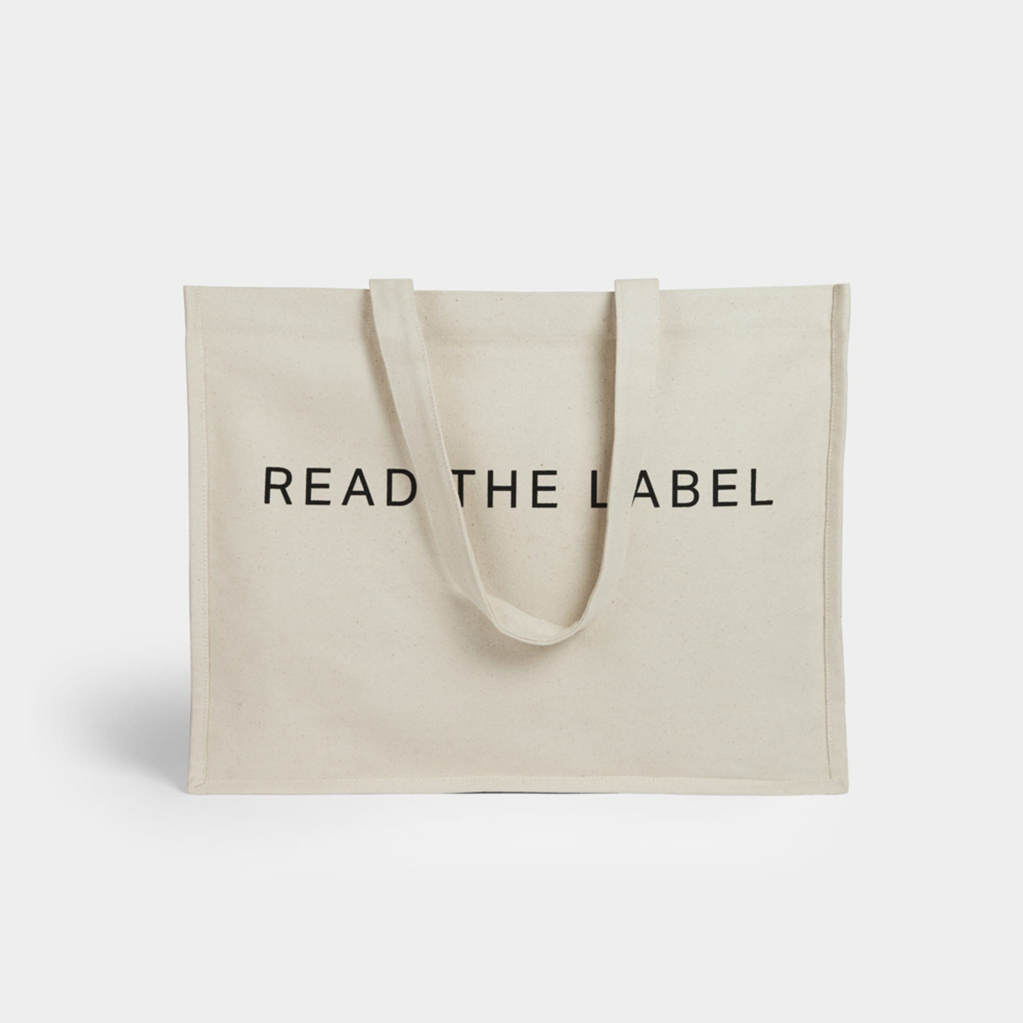 Canvas Tote Bag i 35x45x12 cm fr n Read The Label hlens