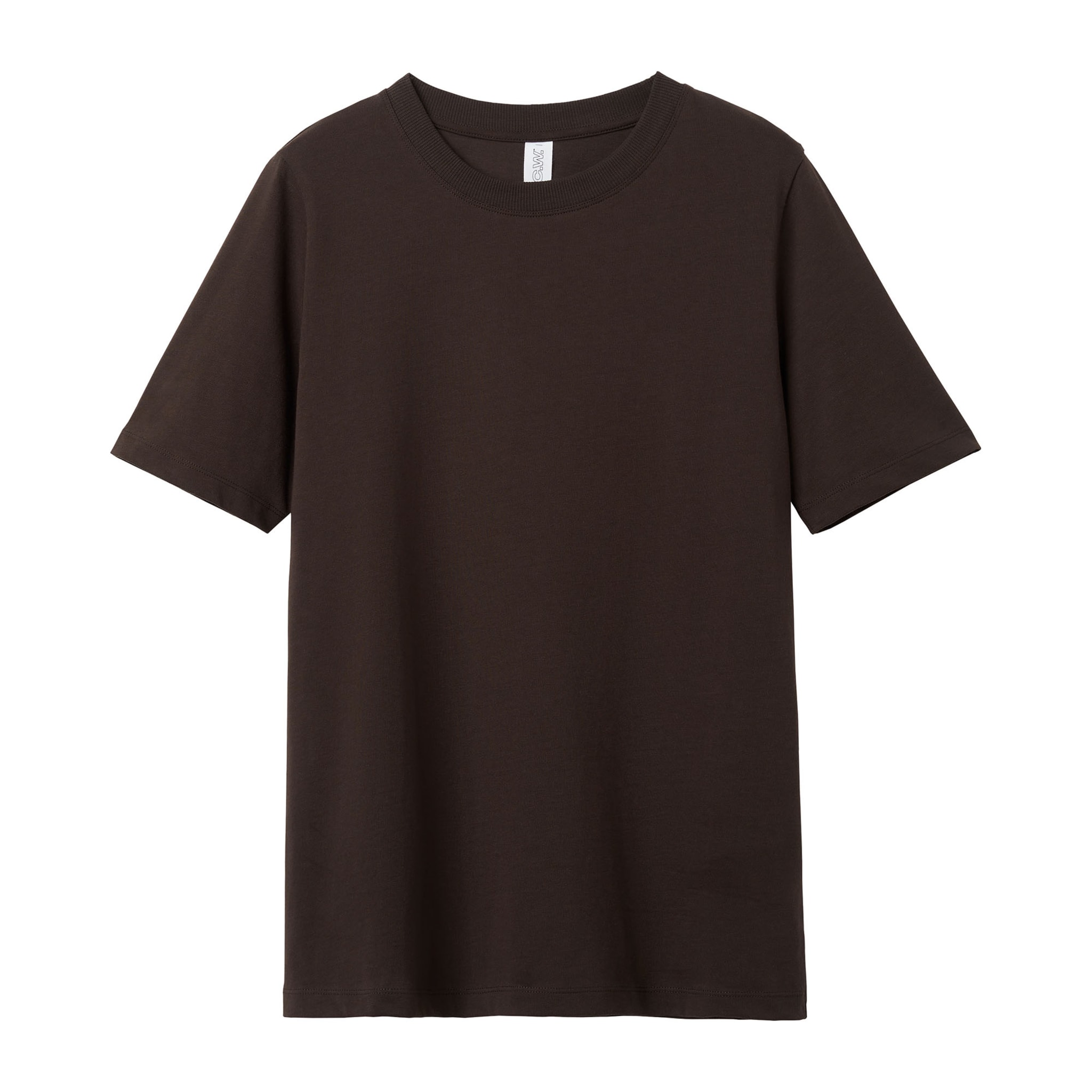 T-shirt i ekologisk bomull SAFFI, Brown