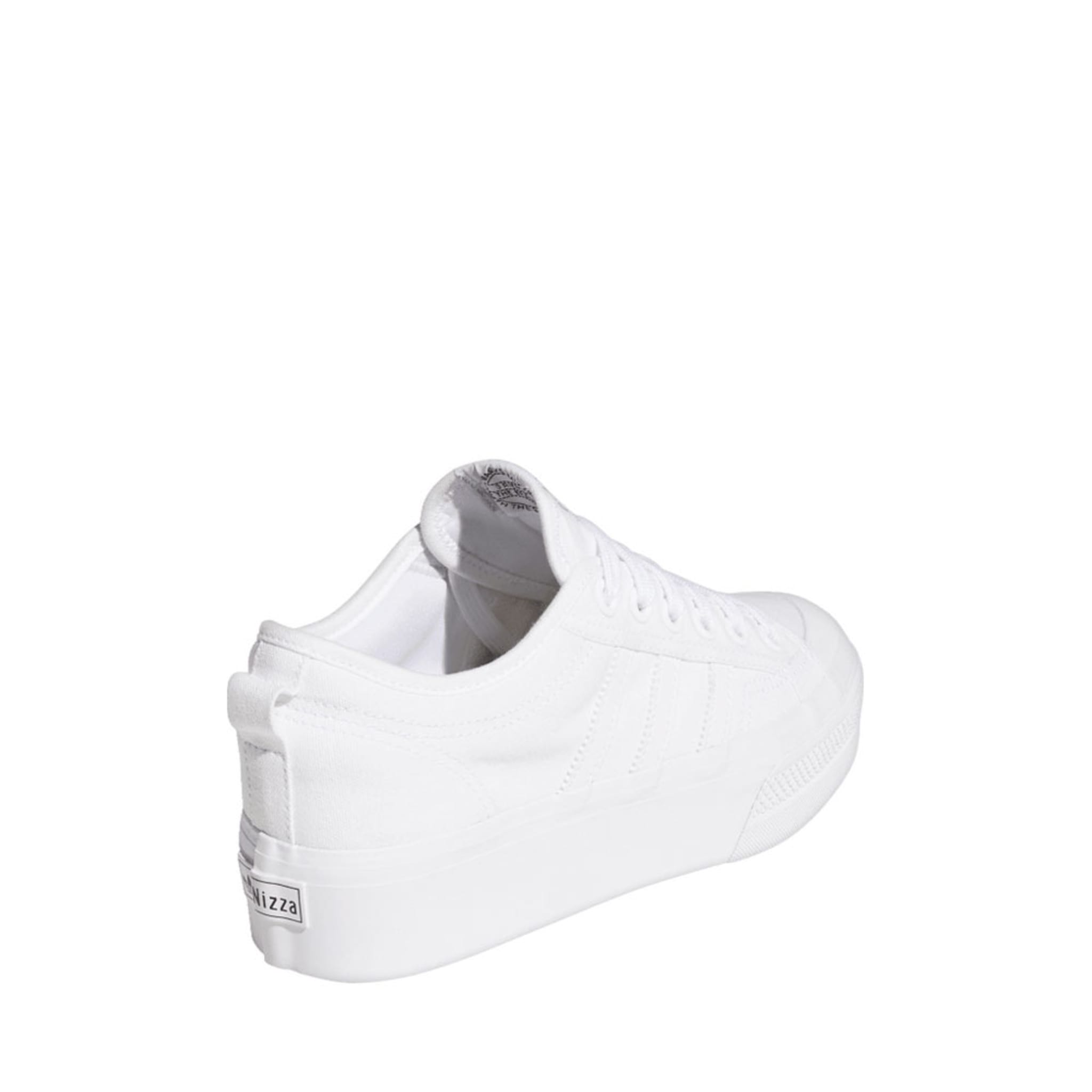 Nizza Platform Shoes, White