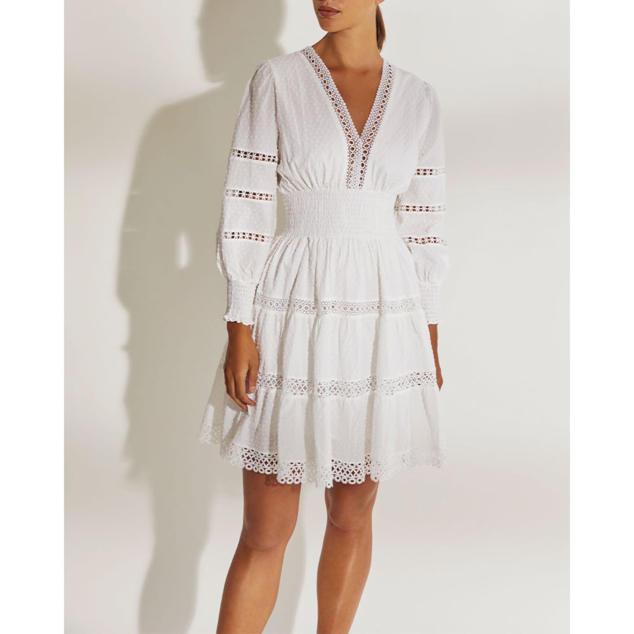 Inez Mini dresses, White