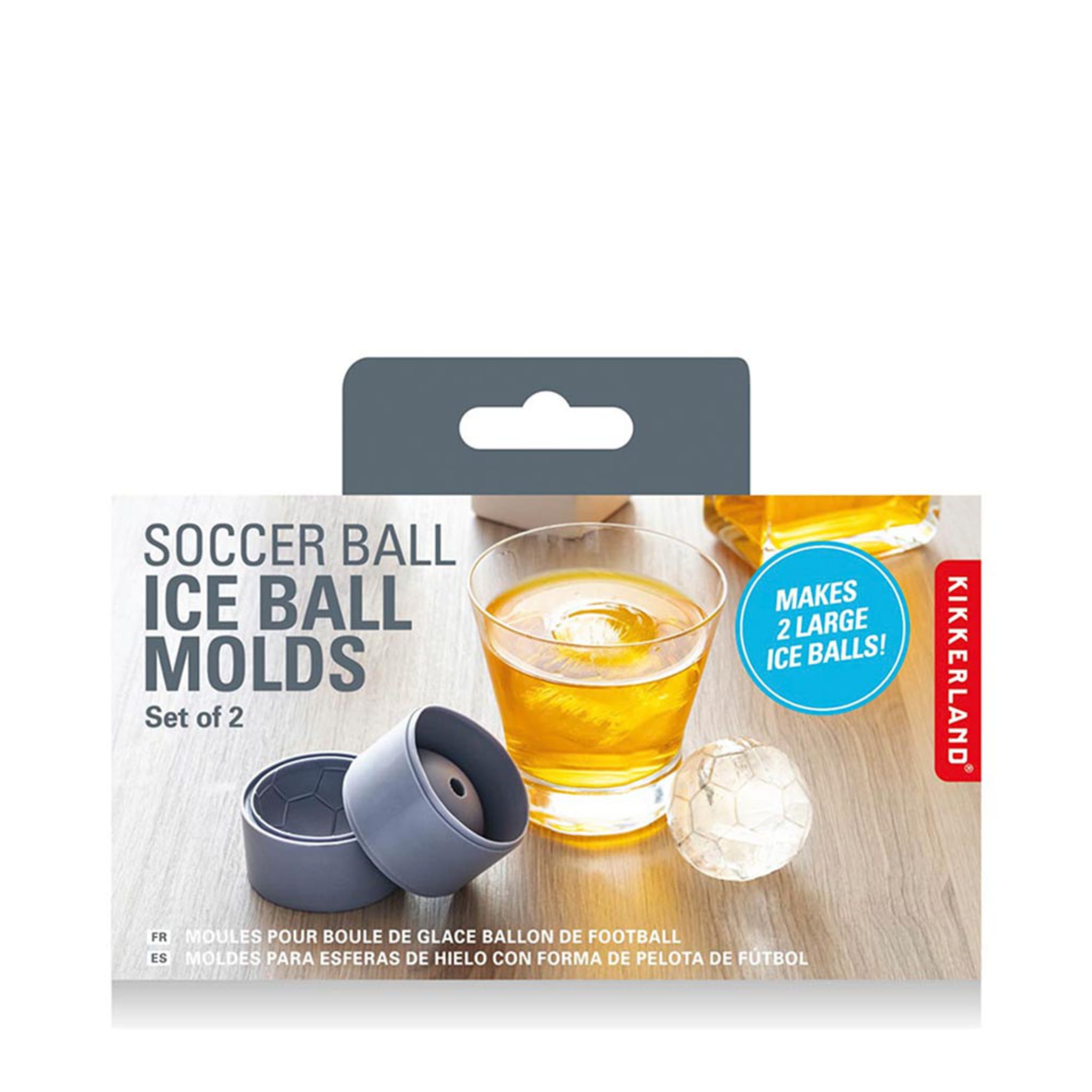 FootBall Ice Ball Molds, Blue