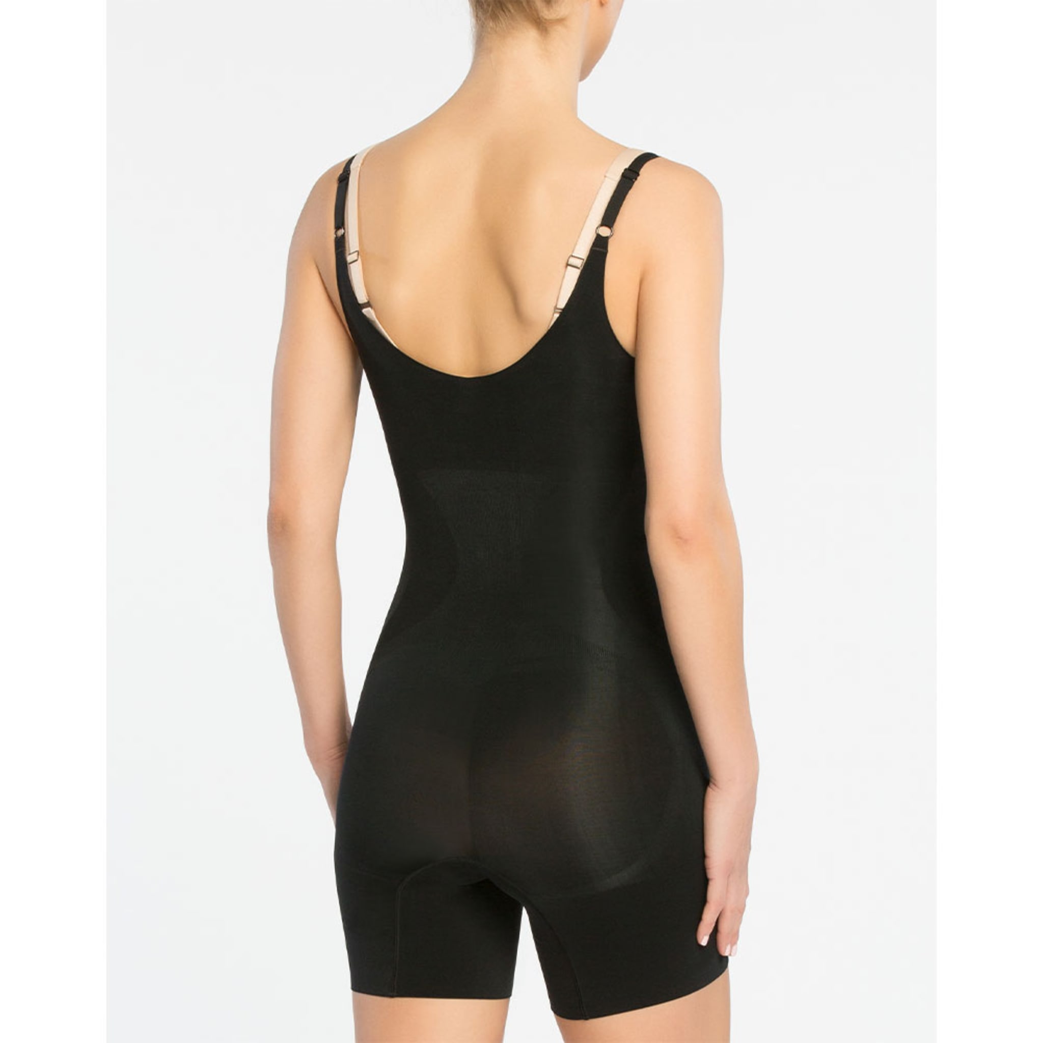 Assets by Spanx Women's Remarkable Results Open-Bust Brief Bodysuit - Beige  L - Simpson Advanced Chiropractic & Medical Center