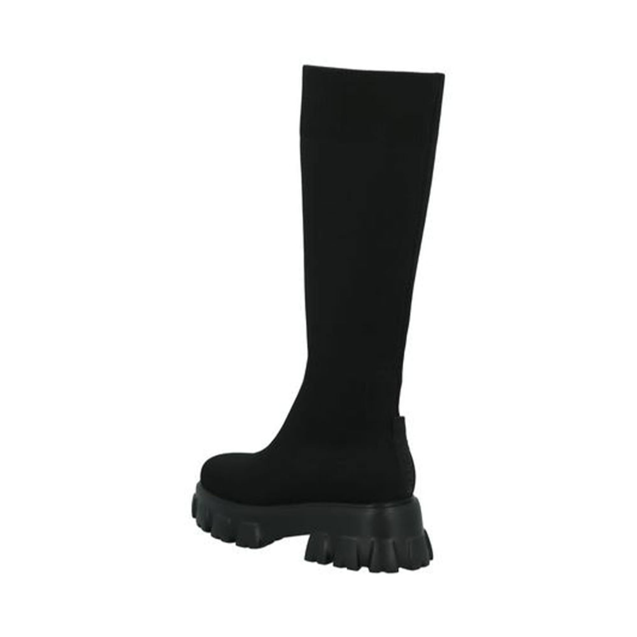 Biaprima Knee High Sock Boot Knit, Black