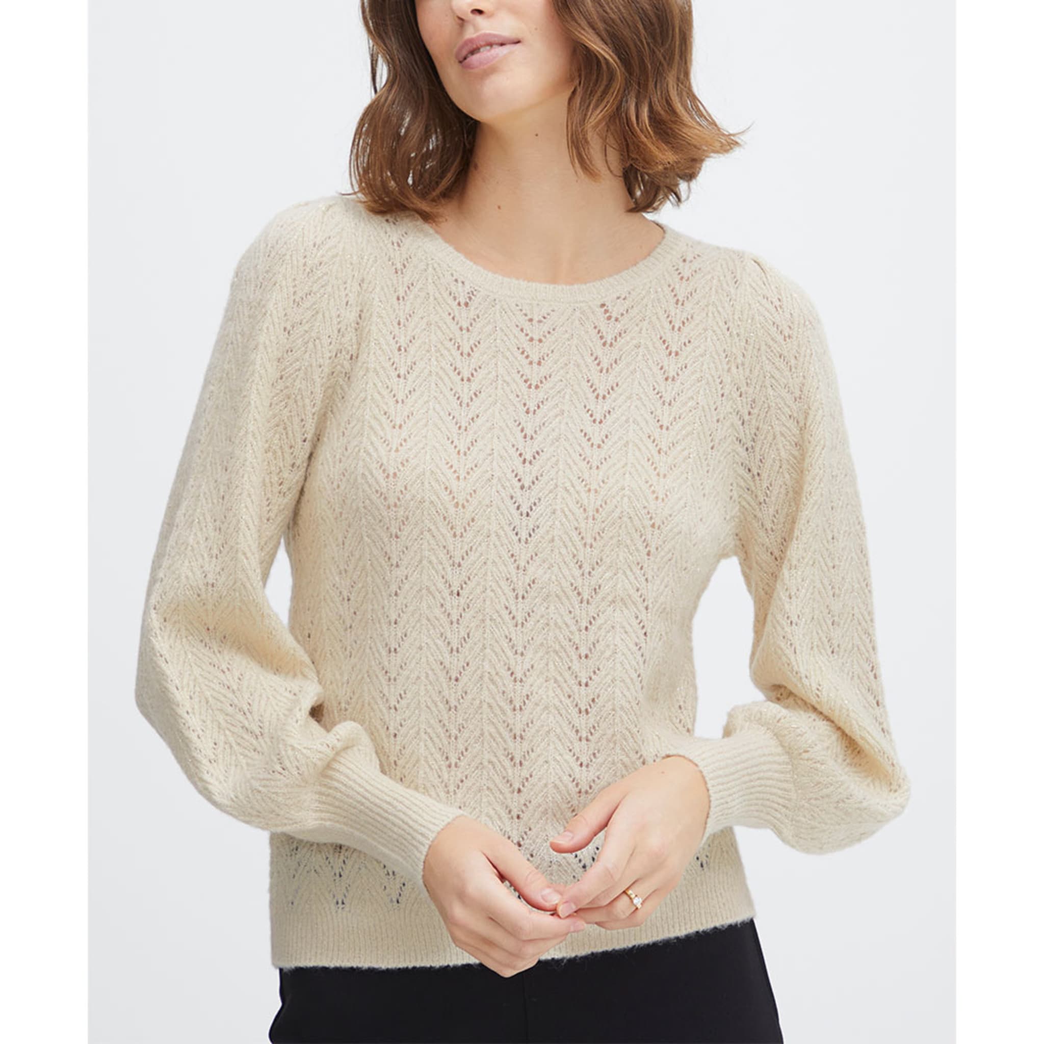 Sweater | i Gray FRDITTE Mix från Whitecap Åhlens Fransa