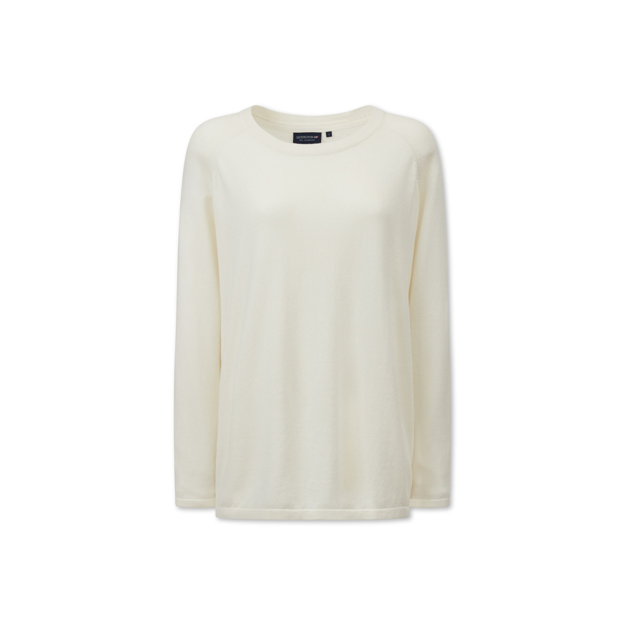 Lea Organic Cotton/cashmere Sweater, offwhite