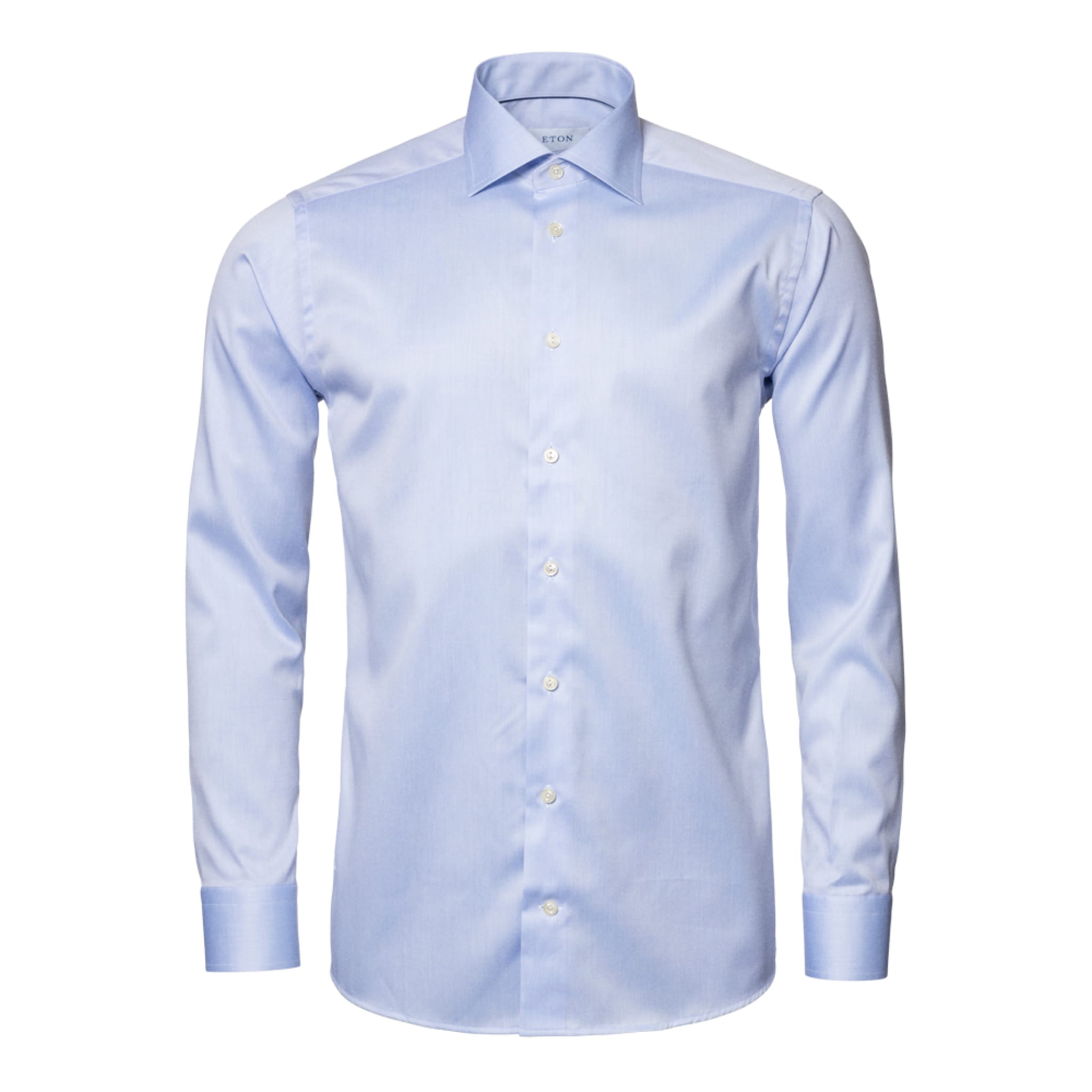 Signature Twill-skjorta Slim Fit, light blue