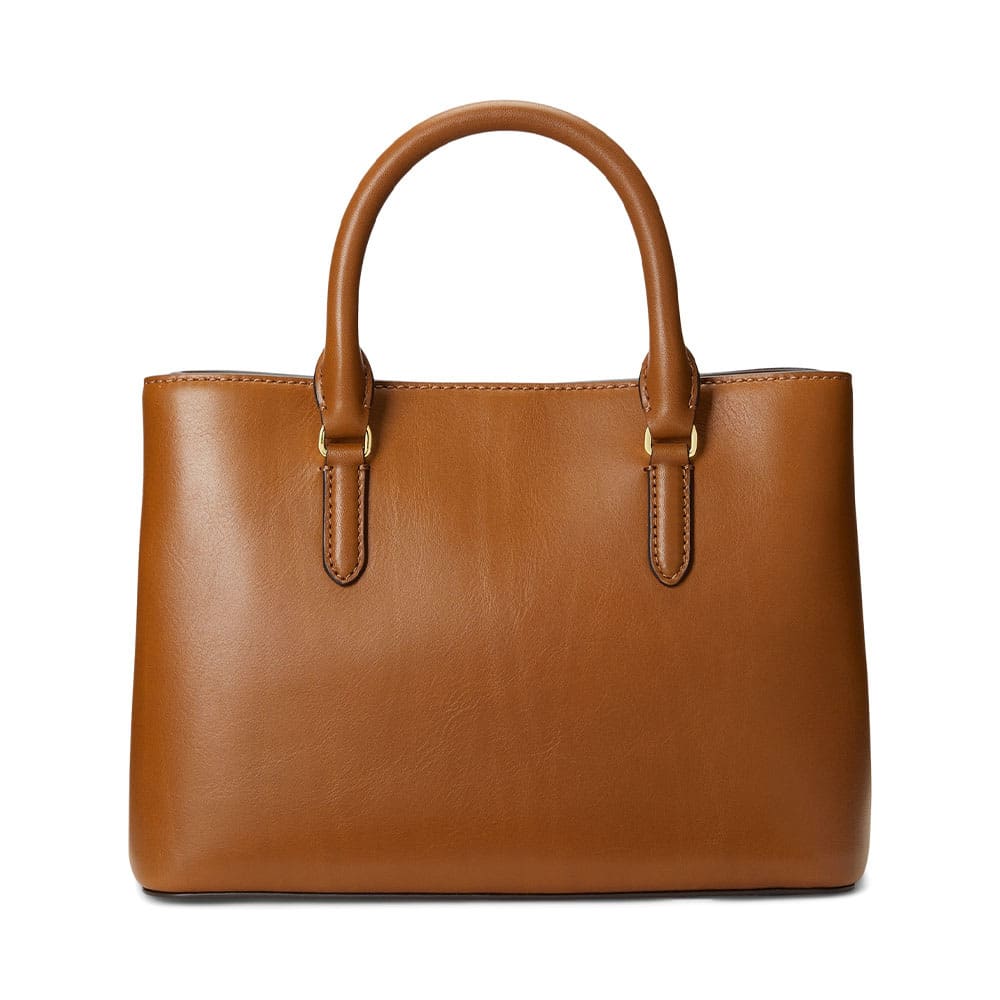 Smooth Leather Small Marcy Satchel Black fran Lauren Ralph Lauren Ahlens
