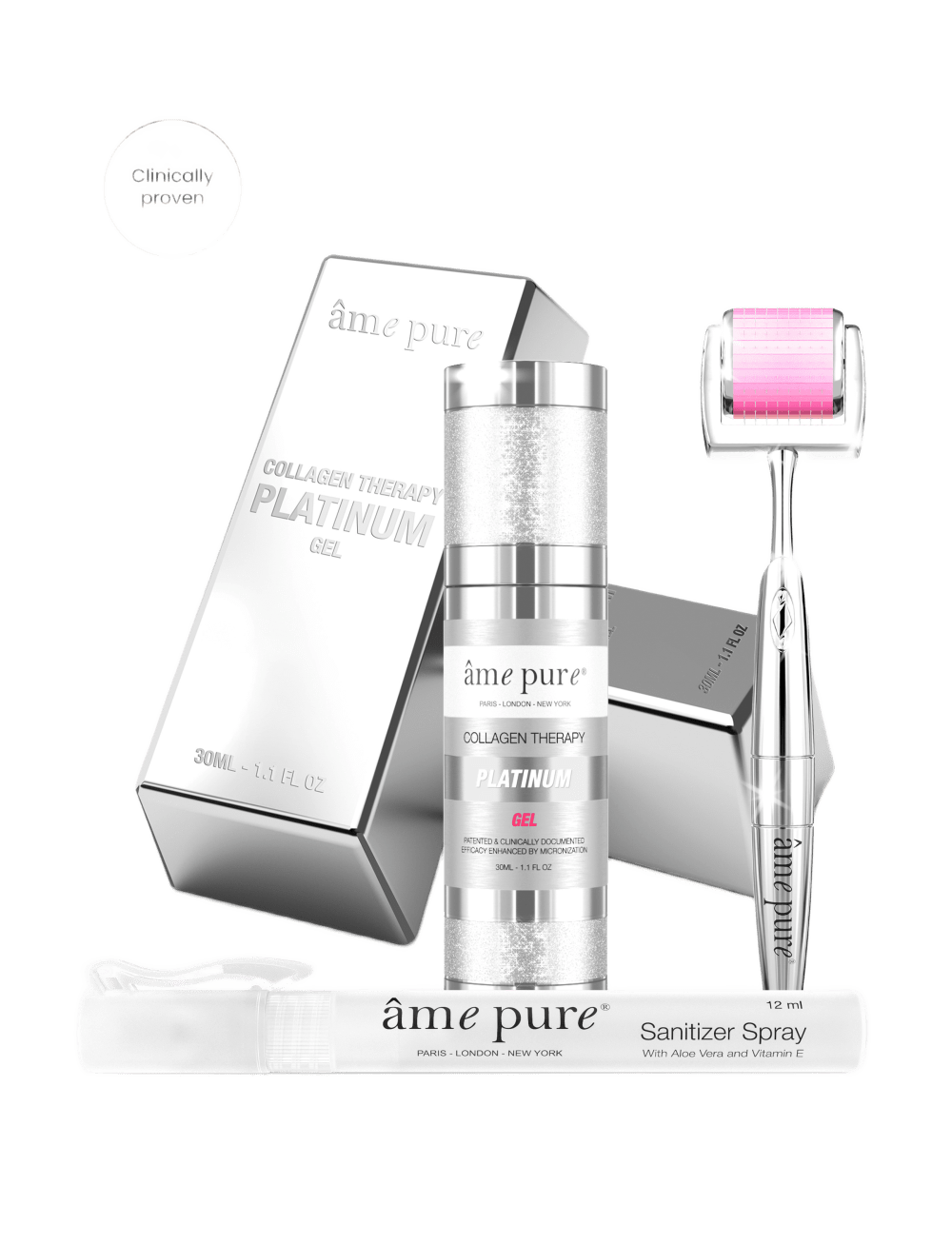 Âme Pure Cit Face Roller Platinum Kit