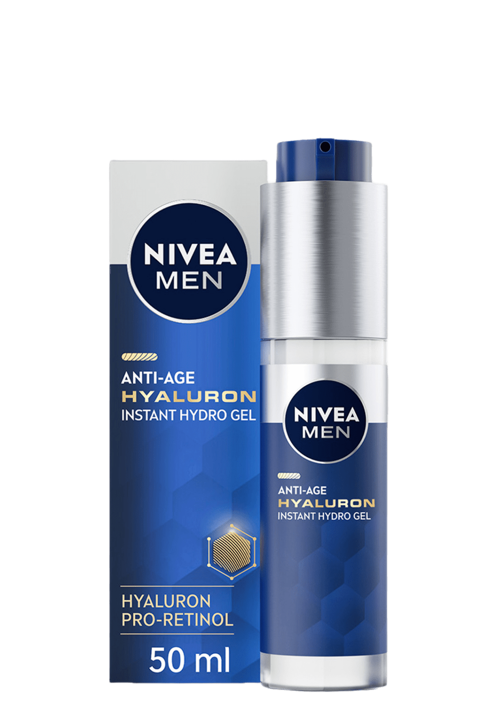 Ansiktsgel Anti Age Hyaluron Face Gel 50 ml NIVEA MEN