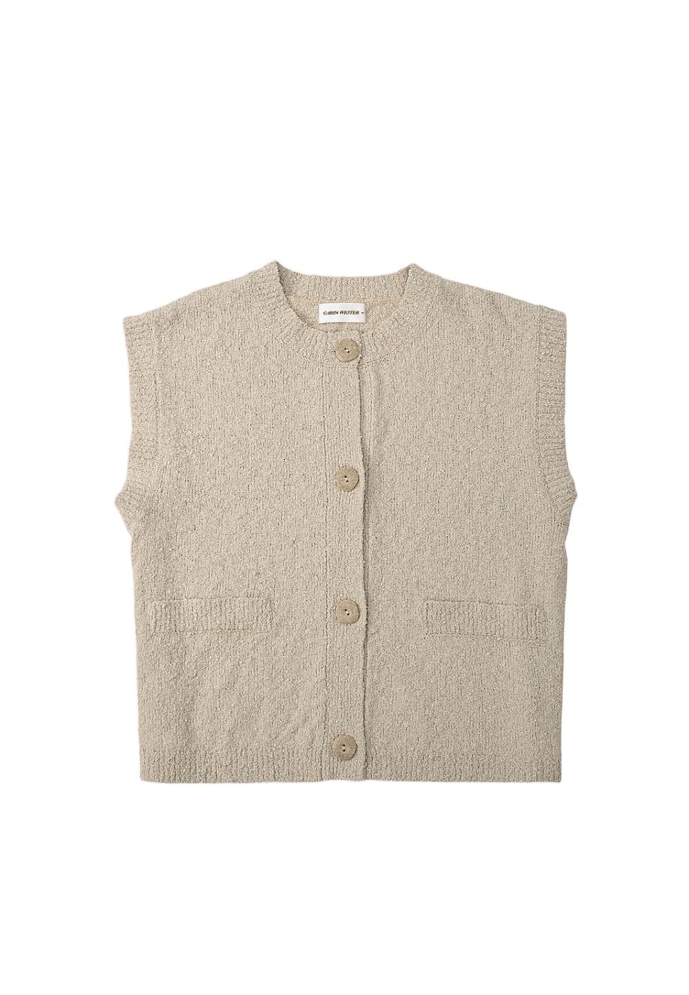 Carin Wester Ärmlös cardigan ENIKO