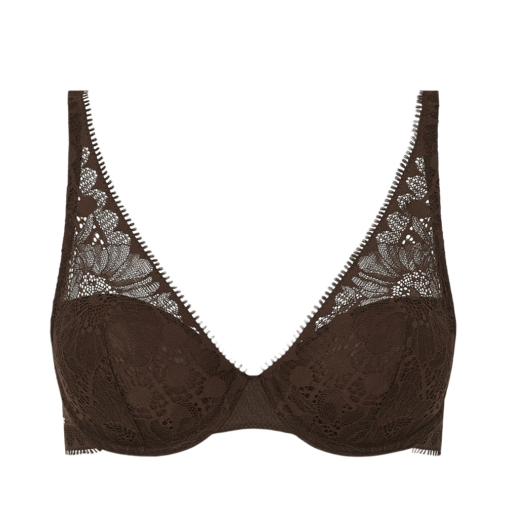 Chantelle True Lace Very Covering Underwired Bra