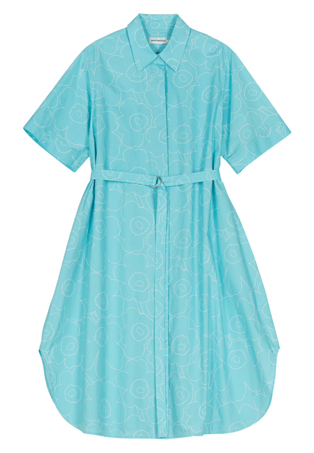 ☆ marimekko ☆ Vinna Piirto Unikko 440- シャツドレス Myy Piirto Unikko 440 - Marimekko Fashion