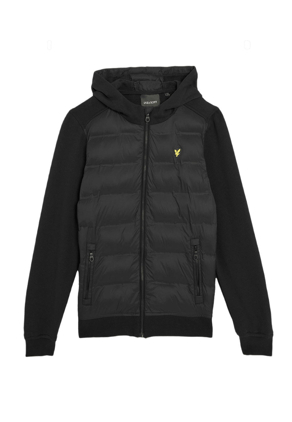 Hybrid hoodie Z865 Jet Black från Lyle & Scott | Åhléns