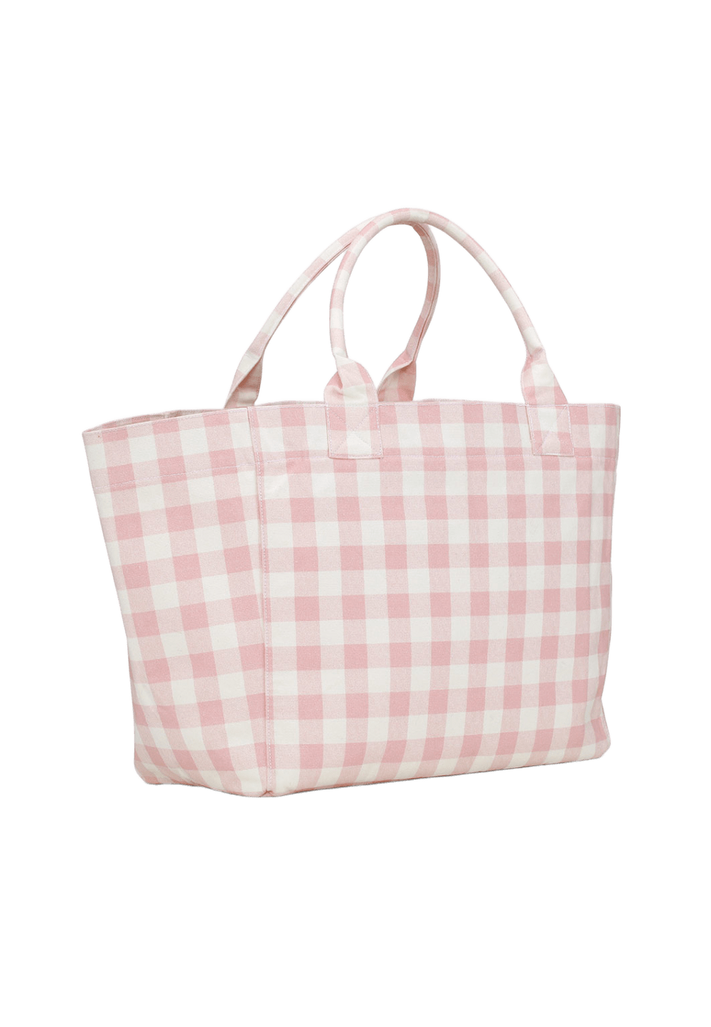 Shopper XXL Pocket Vichy Bleached Mauve från GANNI | Åhléns Shopper XXL Pocket Vichy Bleached Mauve från GANNI | Åhléns