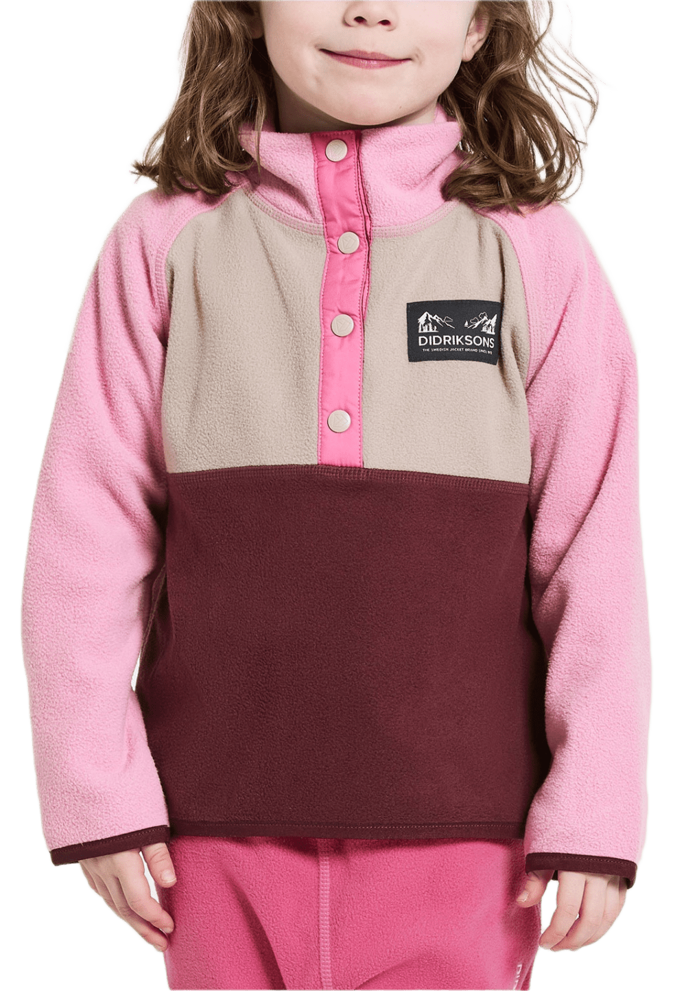Didriksons Monte Kids Half Button