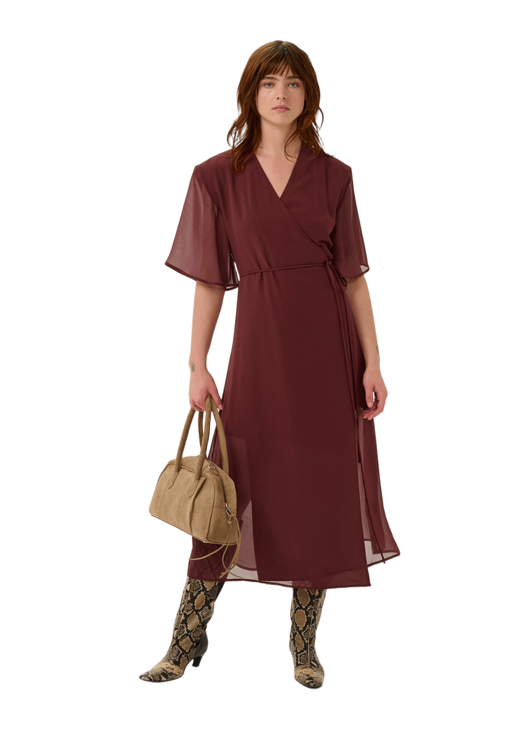Gestuz GZdorah wrap dress