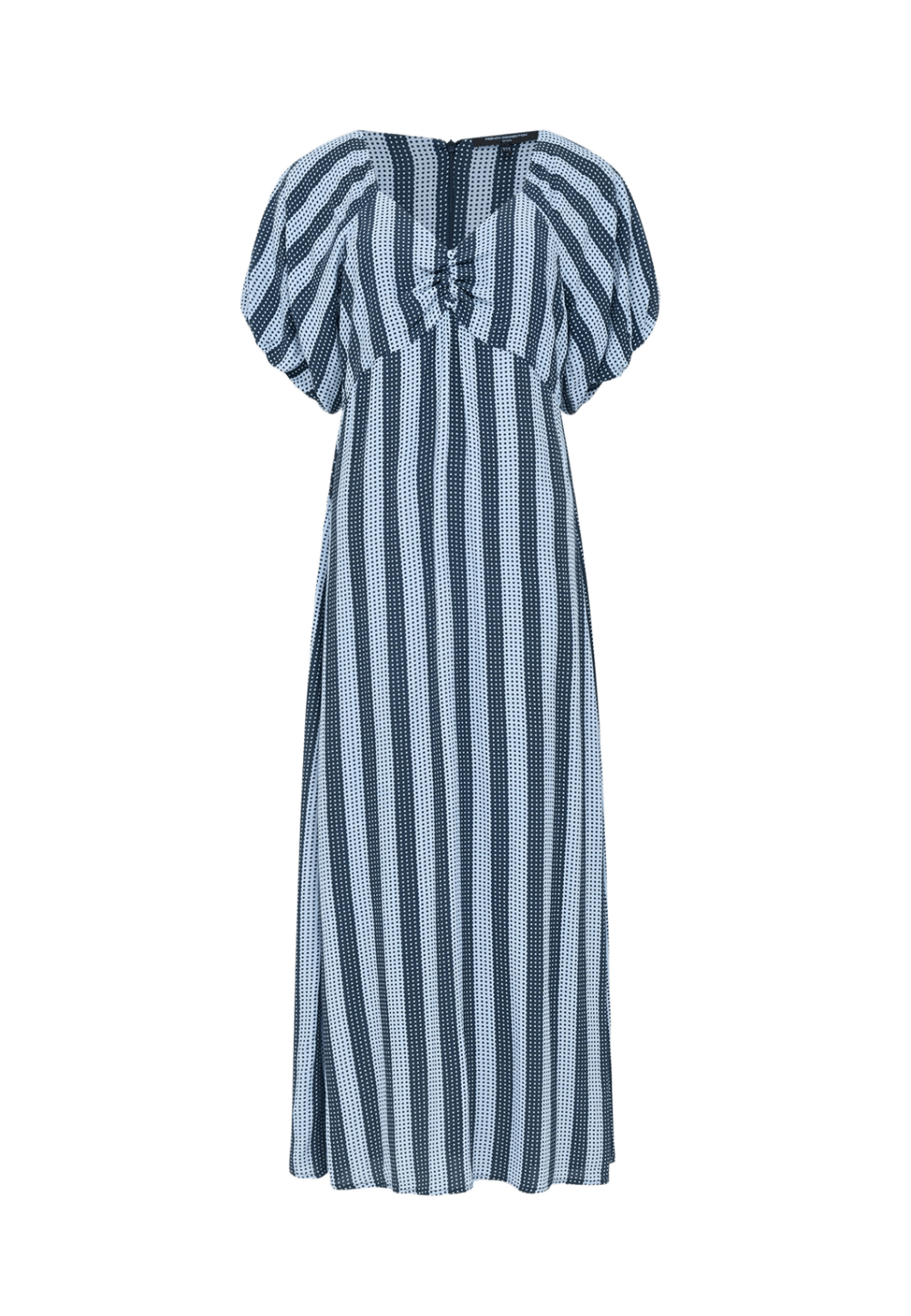 French Connection Fran Eco Lizzie Puff Sleeve Midi Dress