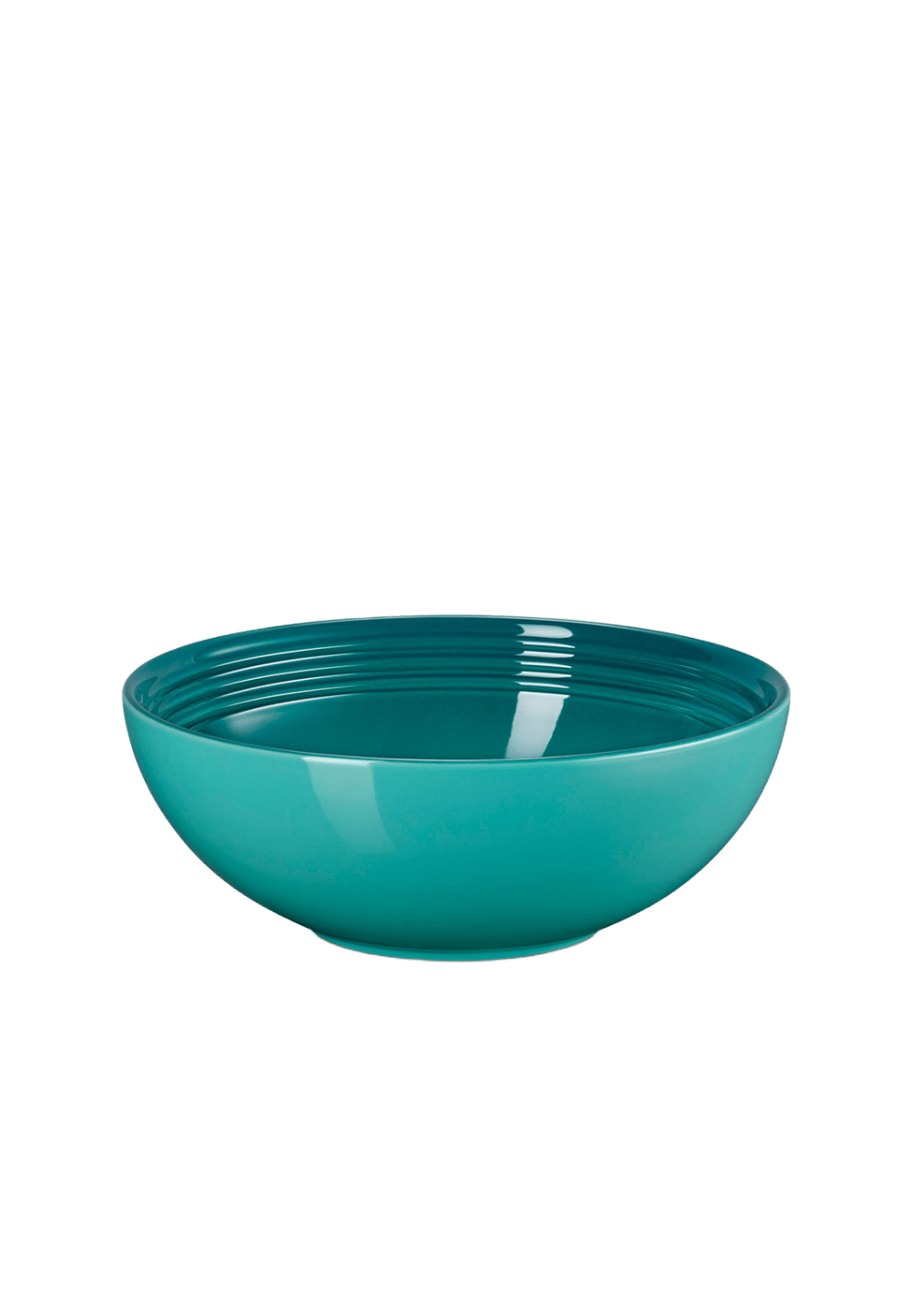 Le Creuset Signature stengods serveringsskål 24cm Bleu Riviera