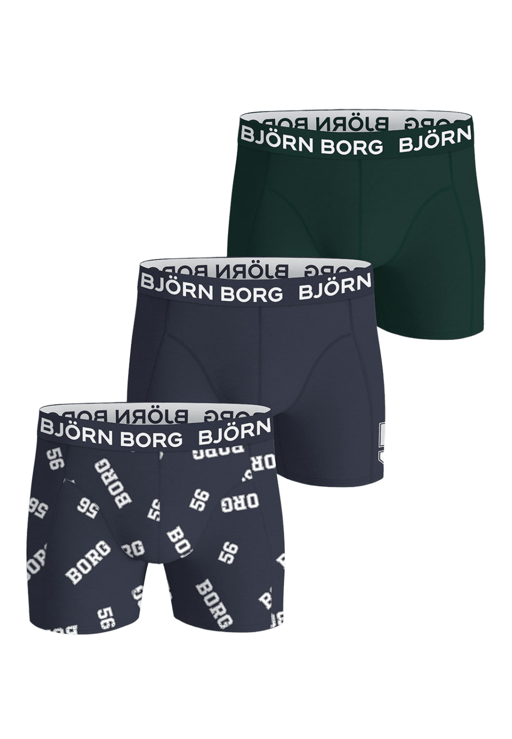 Björn Borg Cotton Stretch 56 Boxer 3-Pack