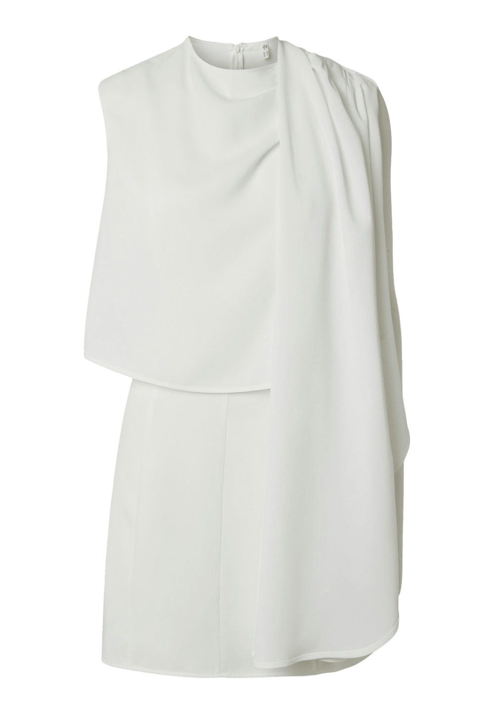 Yasrosetta Short Cape Dress