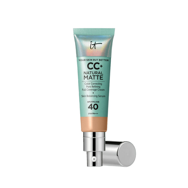 IT Cosmetics CC+ Cream Natural Matte Foundation with SPF 40 Beige