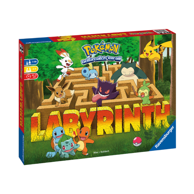 RAVENSBURGER Pokémon Labyrinth Brädspel