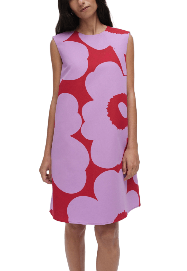 SOPIVA UNIKKO Dress Purple, Red från Marimekko | Åhléns